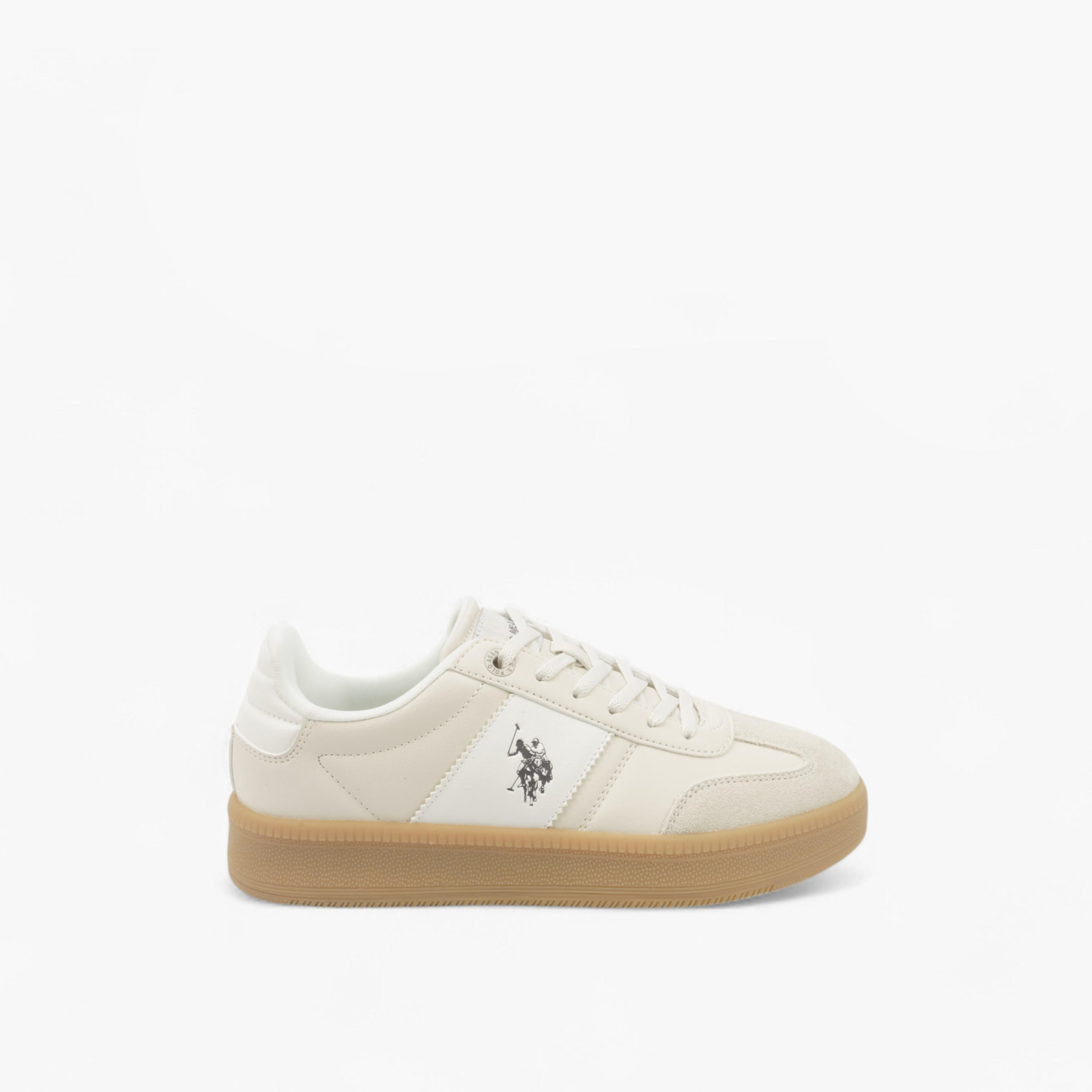 U.S. Polo Assn Women's Panelled Lace-Up Sneakers-women-shoes-sneakers-image-2