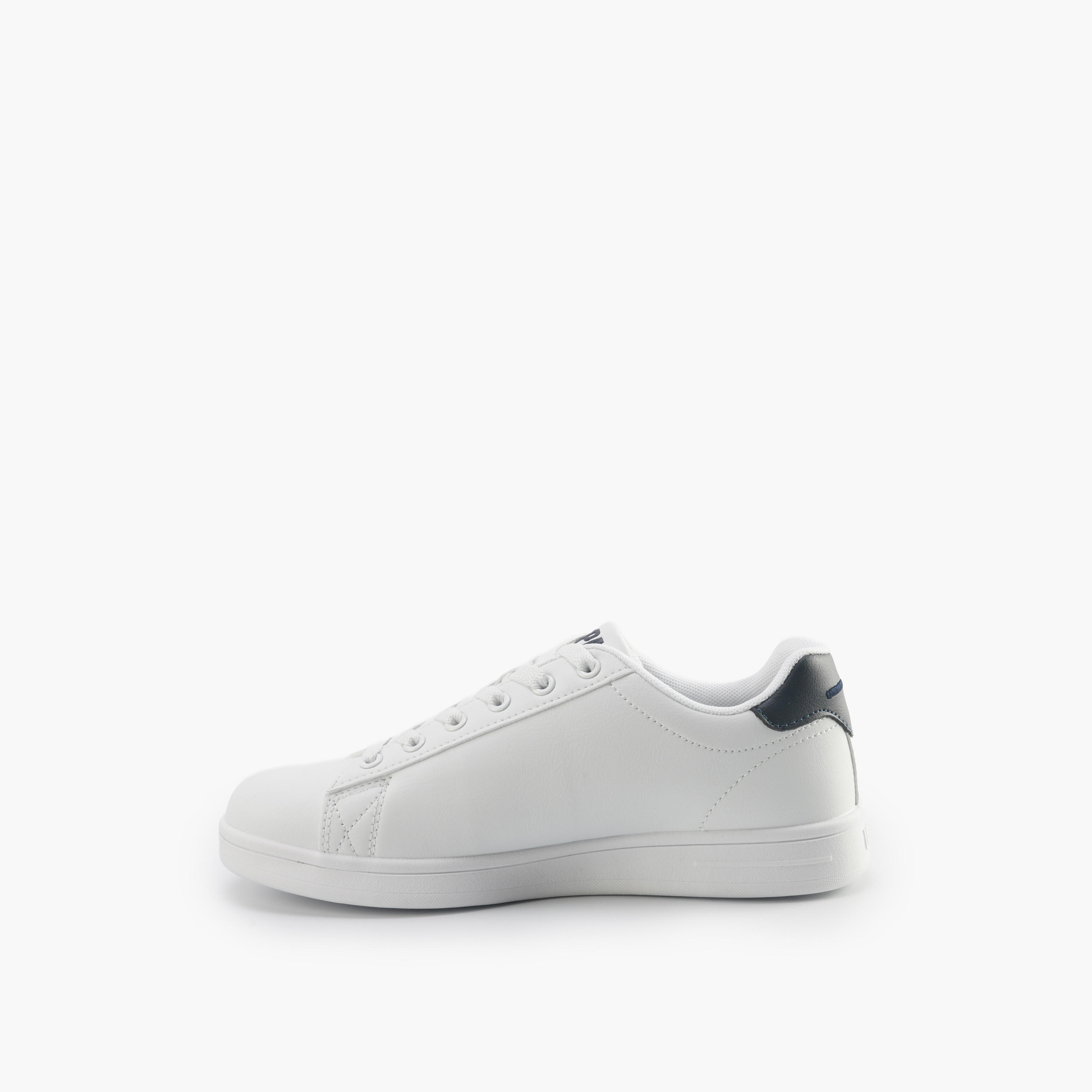 U.S. Polo Assn Women Logo Embossed Lace-Up Sneakers-women-shoes-sneakers-image-3