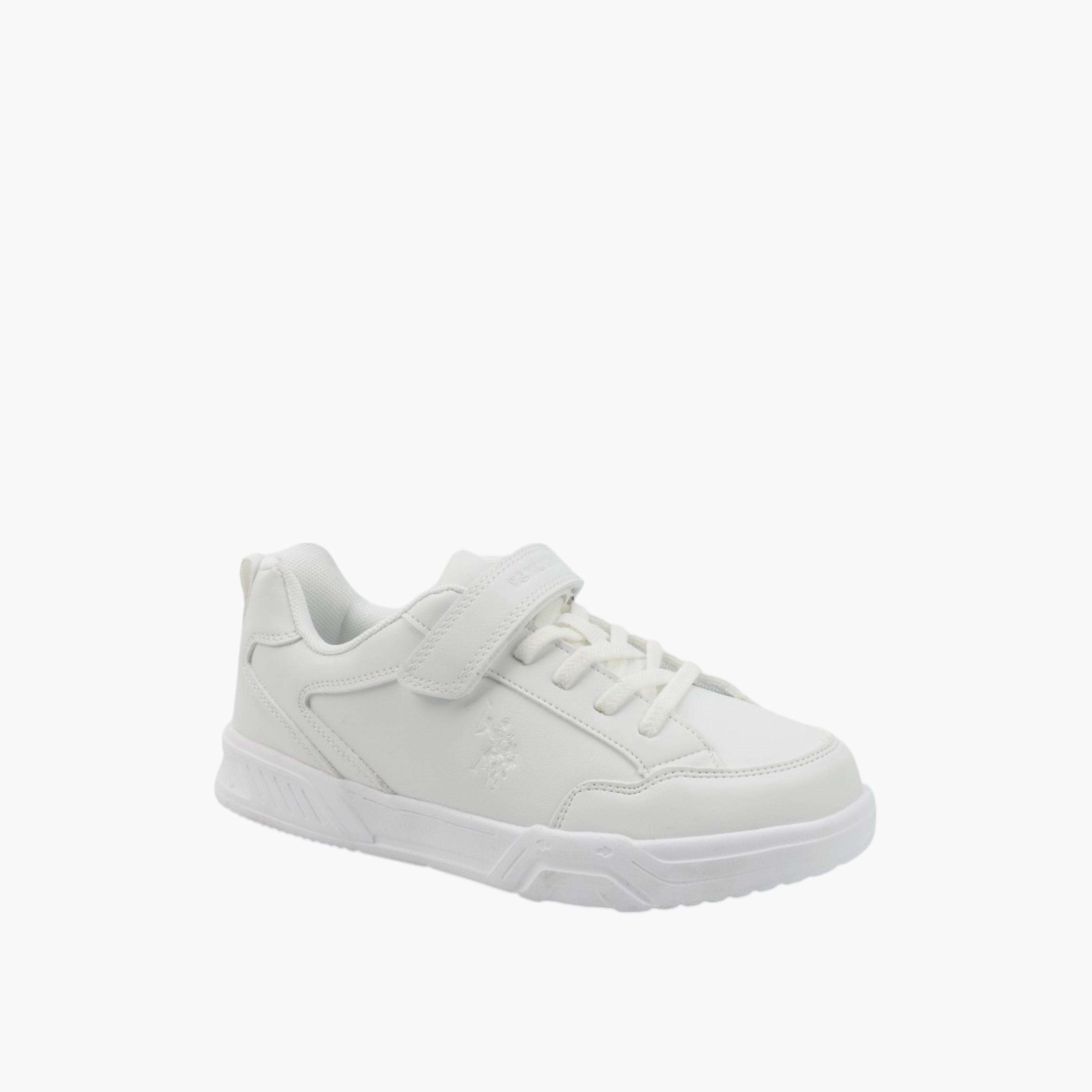 U.S. Polo Assn Kids' School Shoes with Hook and Loop Closure - A10202630012010-girls-shoes-schoolshoes-image-1