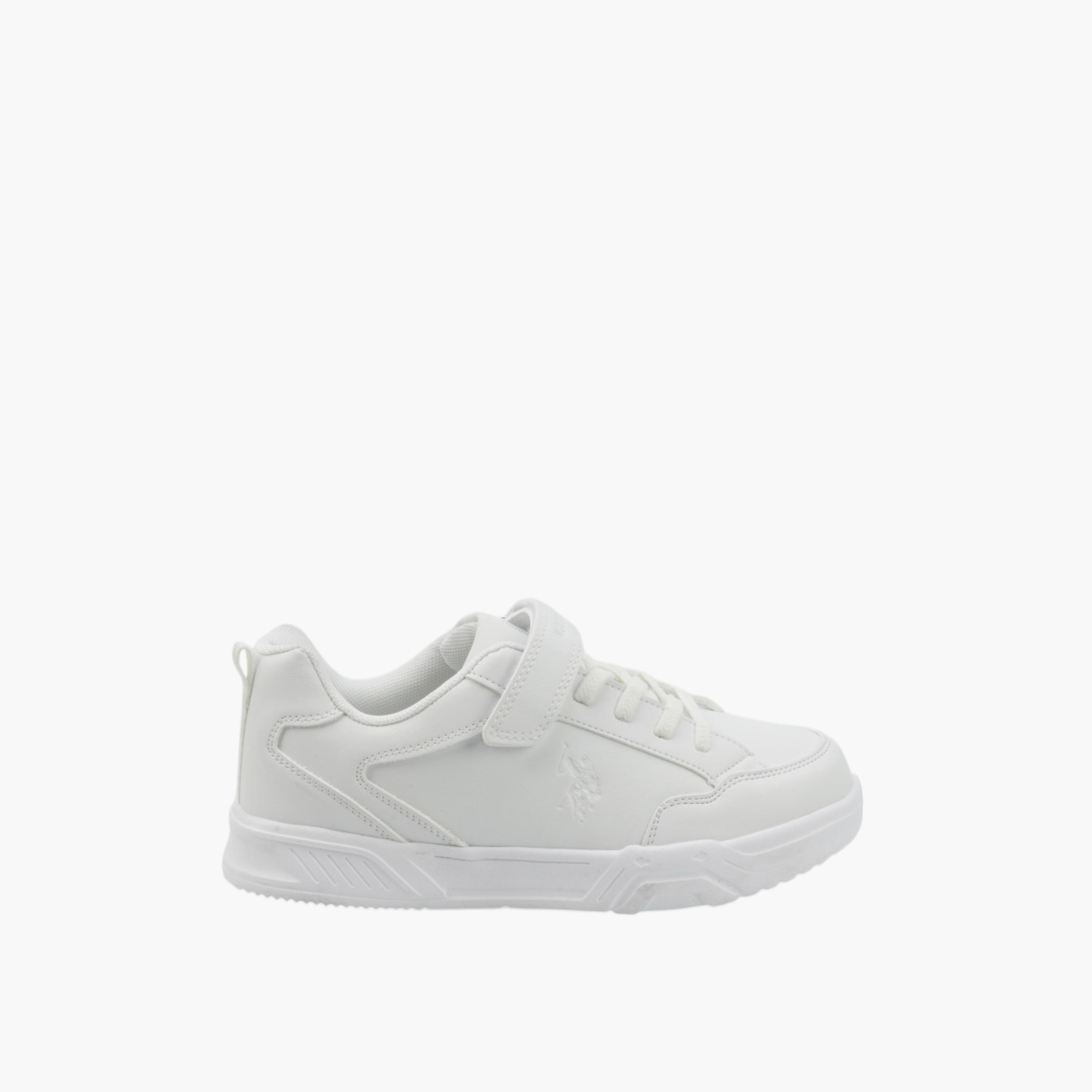 U.S. Polo Assn Kids' School Shoes with Hook and Loop Closure - A10202630012010-girls-shoes-schoolshoes-image-4