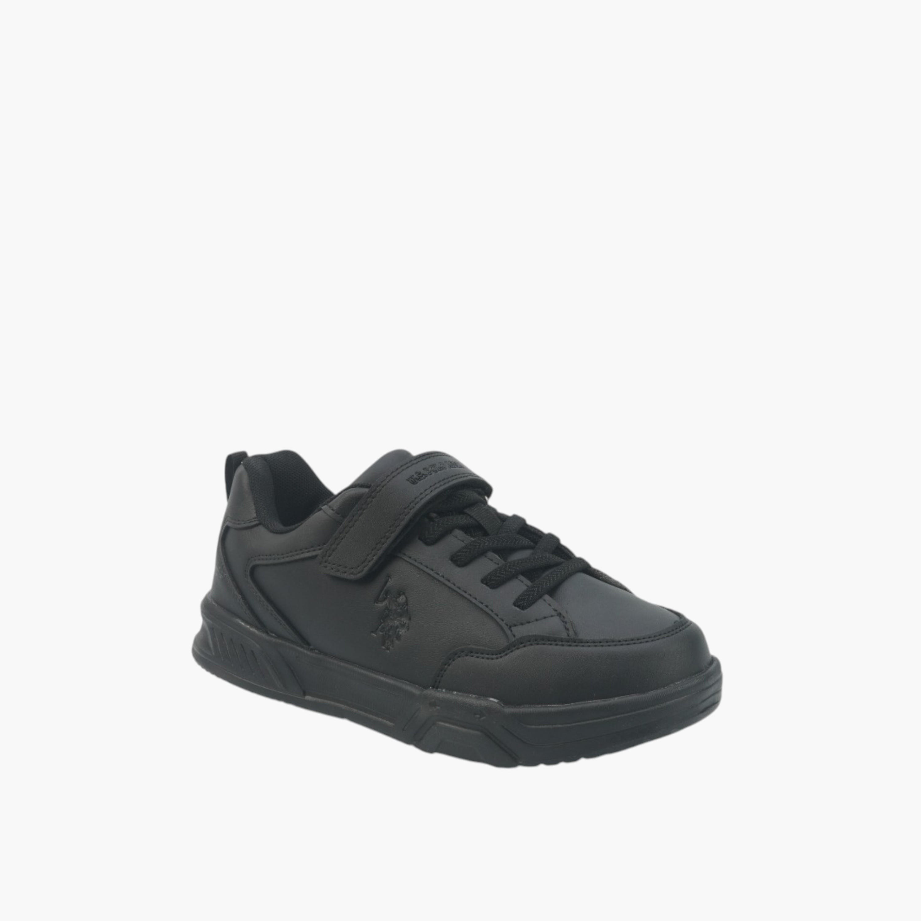 U.S. Polo Assn Kids' School Shoes with Hook and Loop Closure - A10202630112010-girls-shoes-schoolshoes-image-1