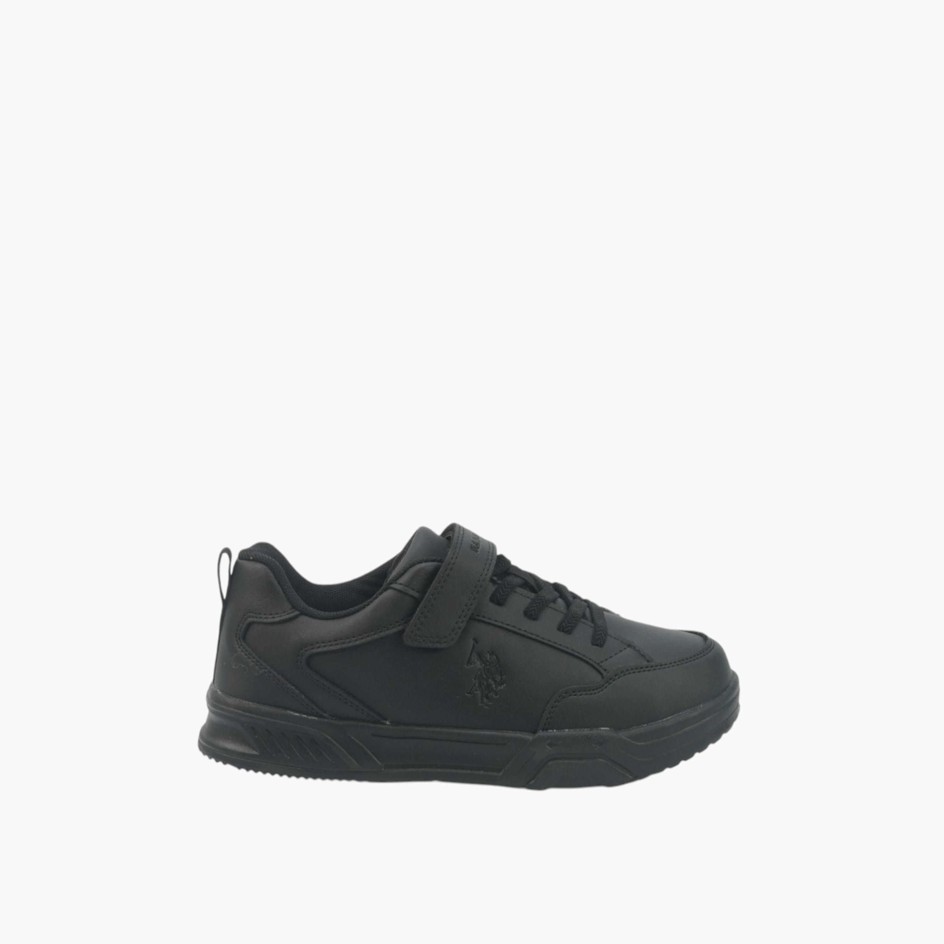 U.S. Polo Assn Kids' School Shoes with Hook and Loop Closure - A10202630112010-girls-shoes-schoolshoes-image-2