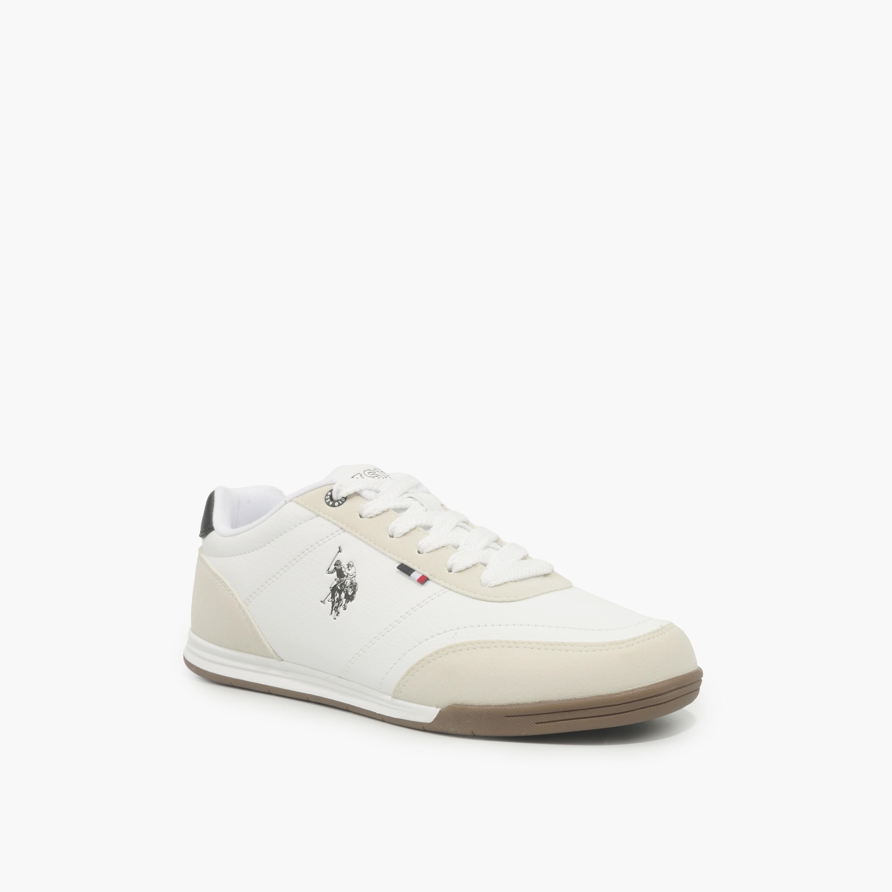 U.S. Polo Assn Women Lace-Up Ankle Sneakers-women-shoes-sneakers-image-1