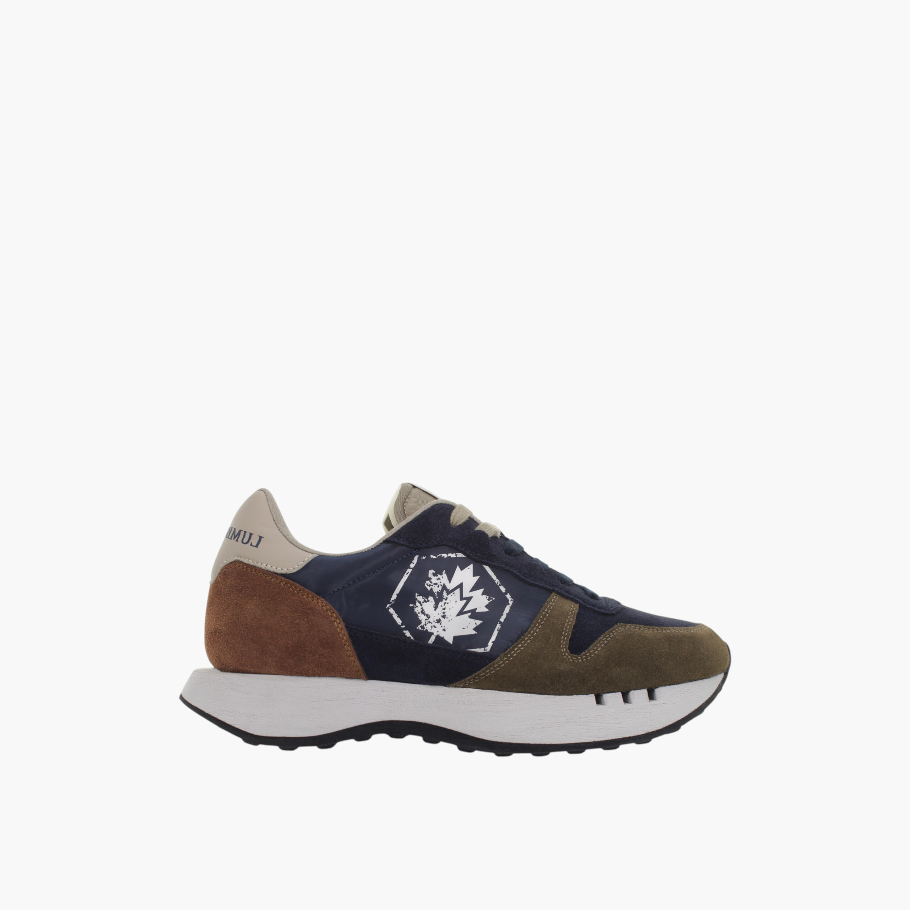 Lumberjack Men's Colourblock Lace-Up Sneakers-men-shoes-sneakers-image-2