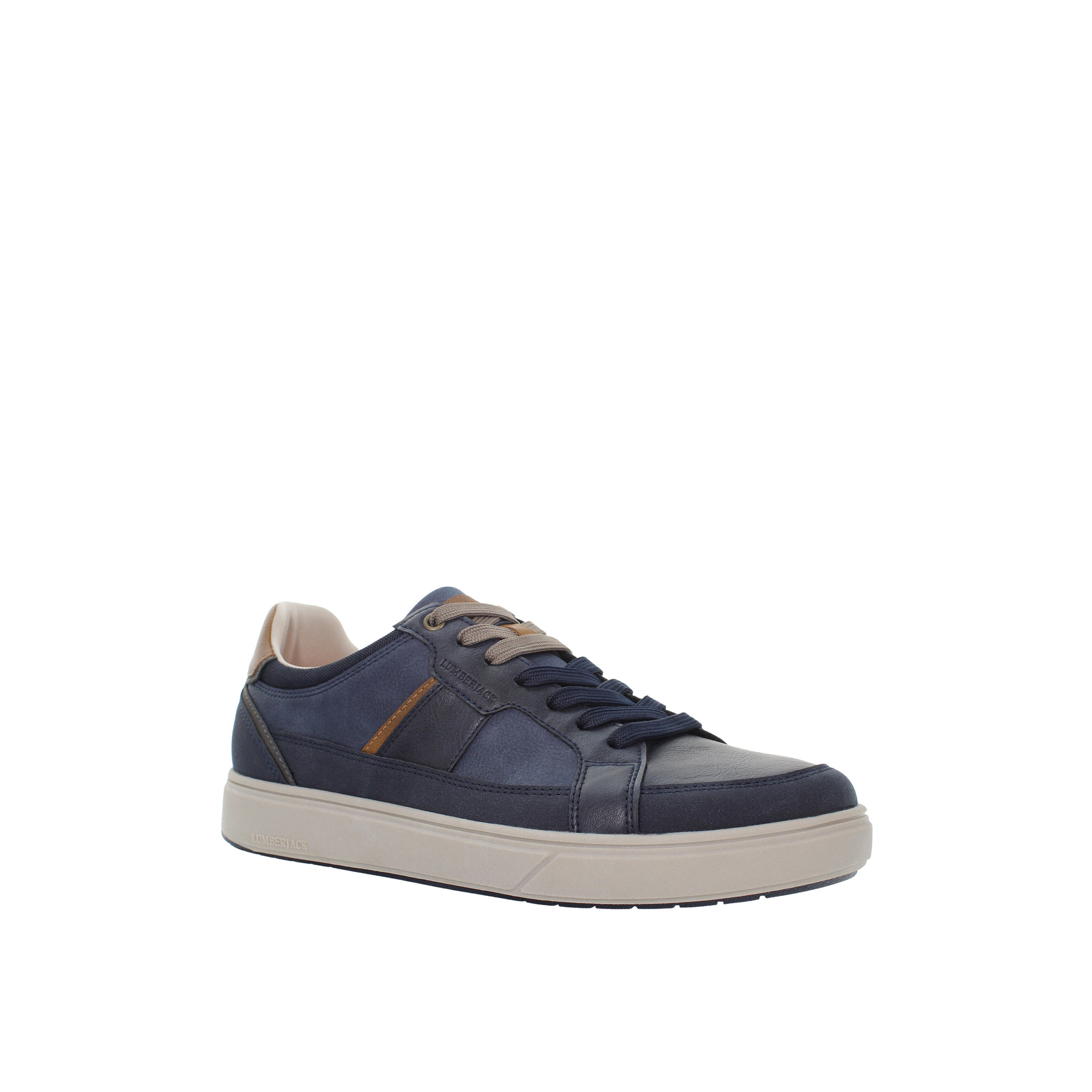 Lumberjack Men MARVIN Panelled Lace-Up Sneakers-men-shoes-sneakers-image-1