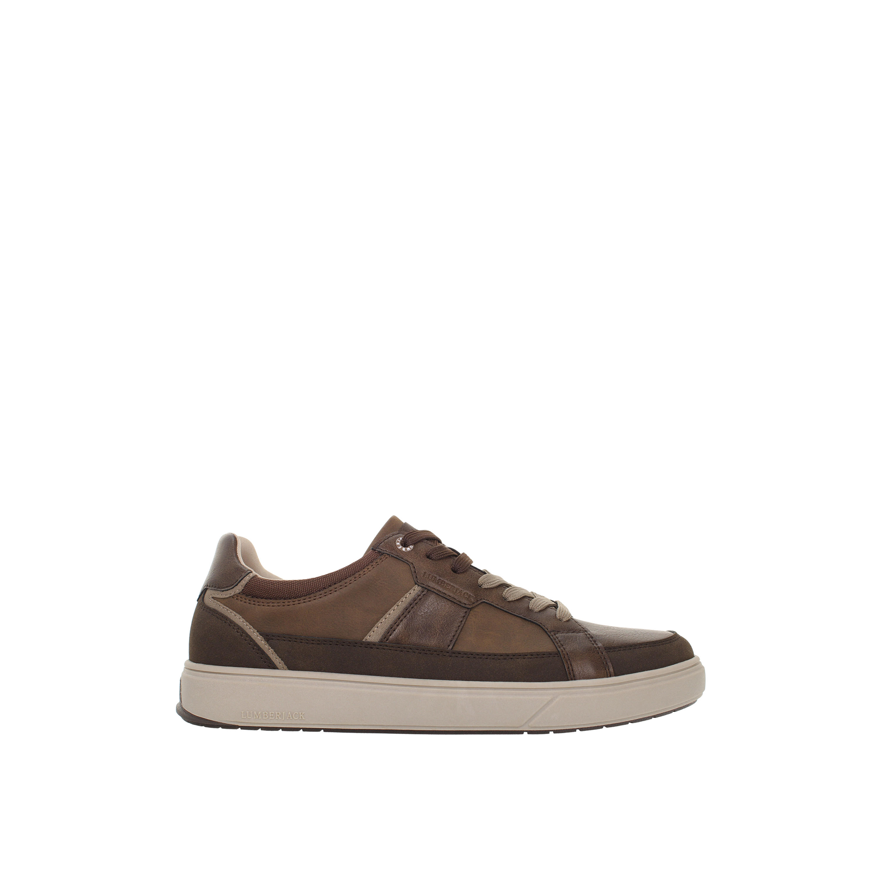 Lumberjack Men MARVIN Panelled Lace-Up Sneakers-men-shoes-sneakers-image-2