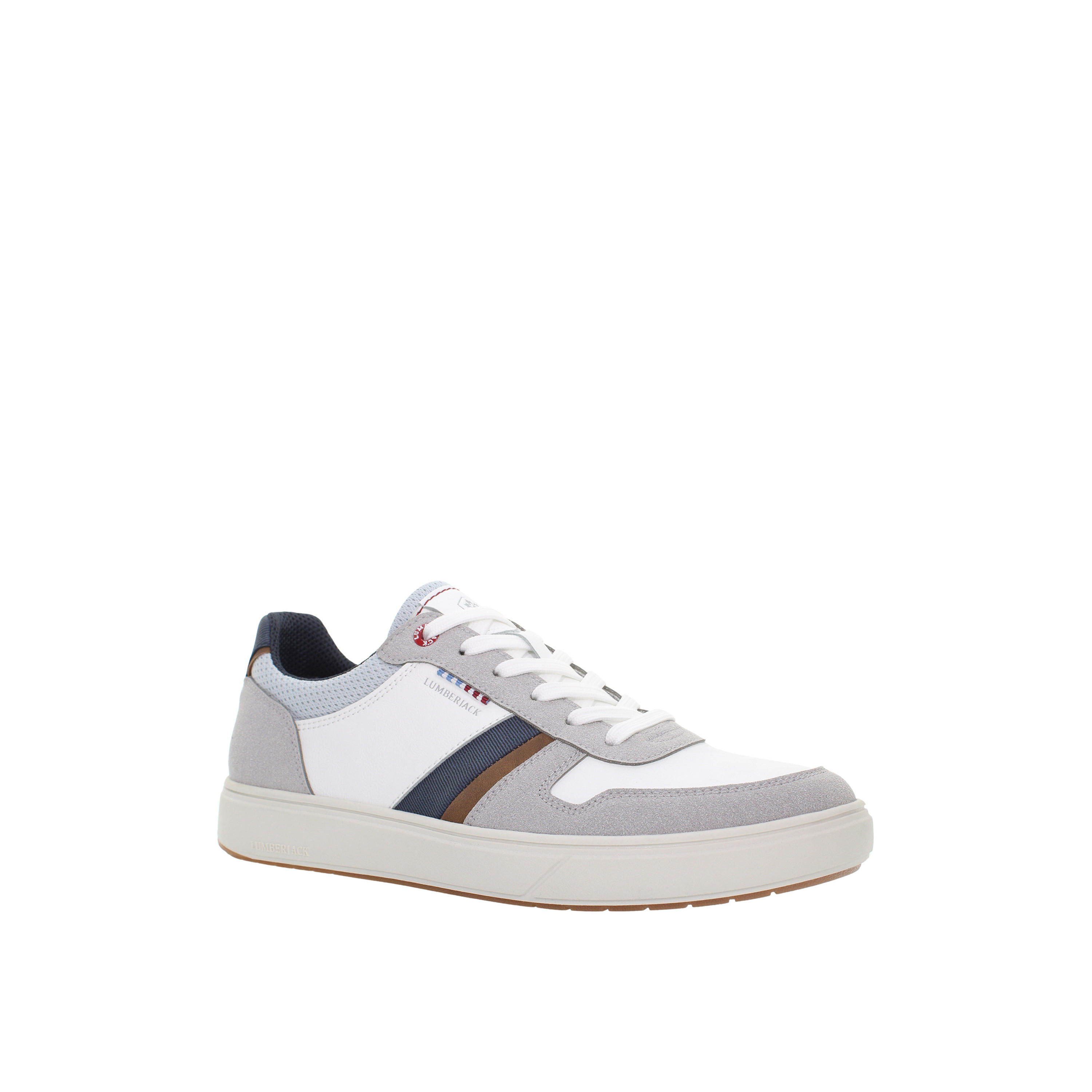 Lumberjack Men MARVIN Panelled Lace-Up Sneakers-men-shoes-sneakers-image-1