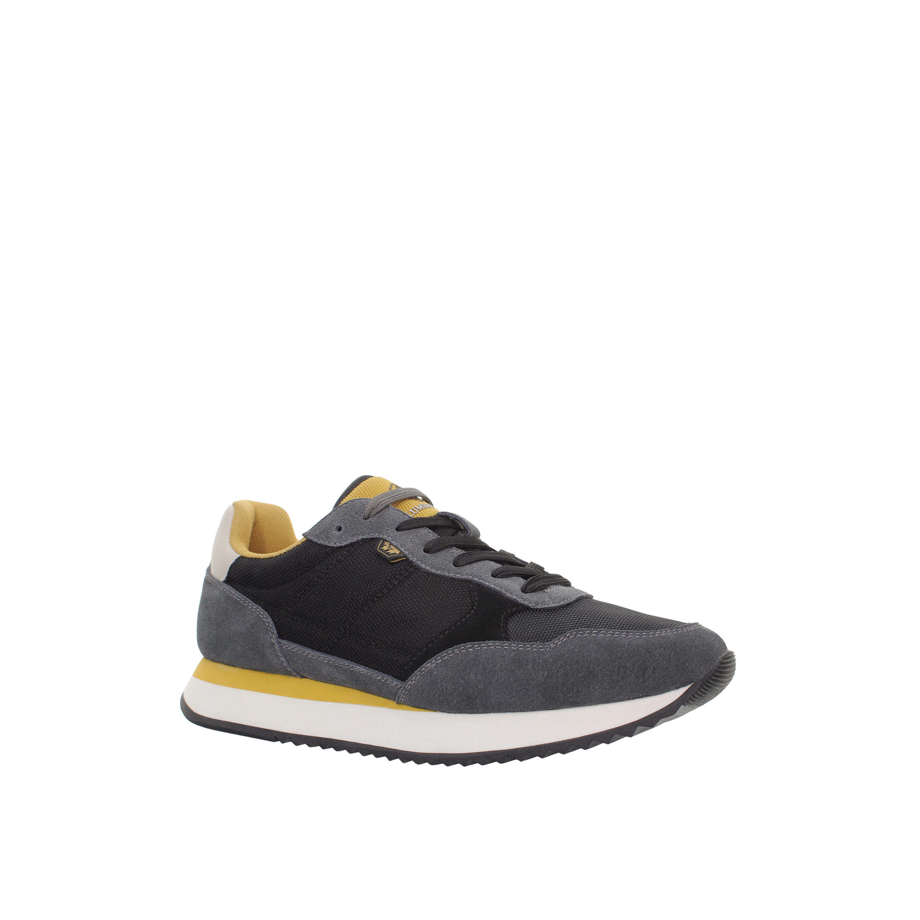 Lumberjack Men WILLIS Panelled Lace-Up Sneakers-men-shoes-sneakers-image-1