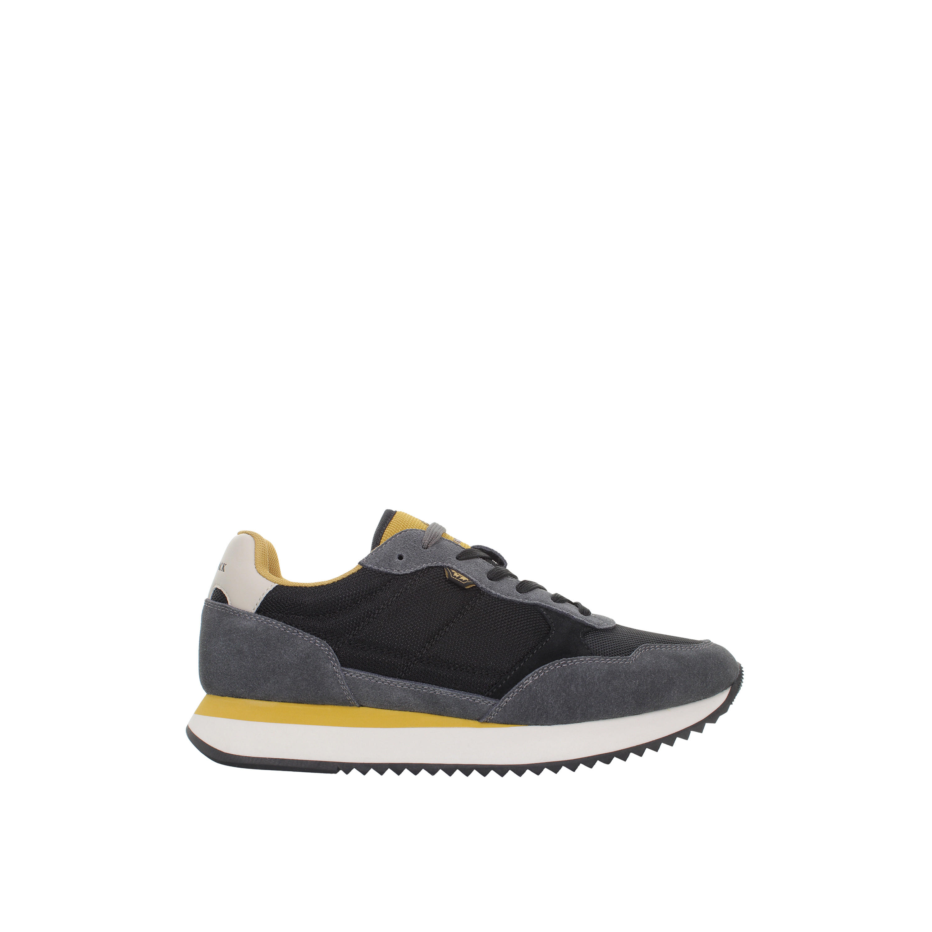 Lumberjack Men WILLIS Panelled Lace-Up Sneakers-men-shoes-sneakers-image-2