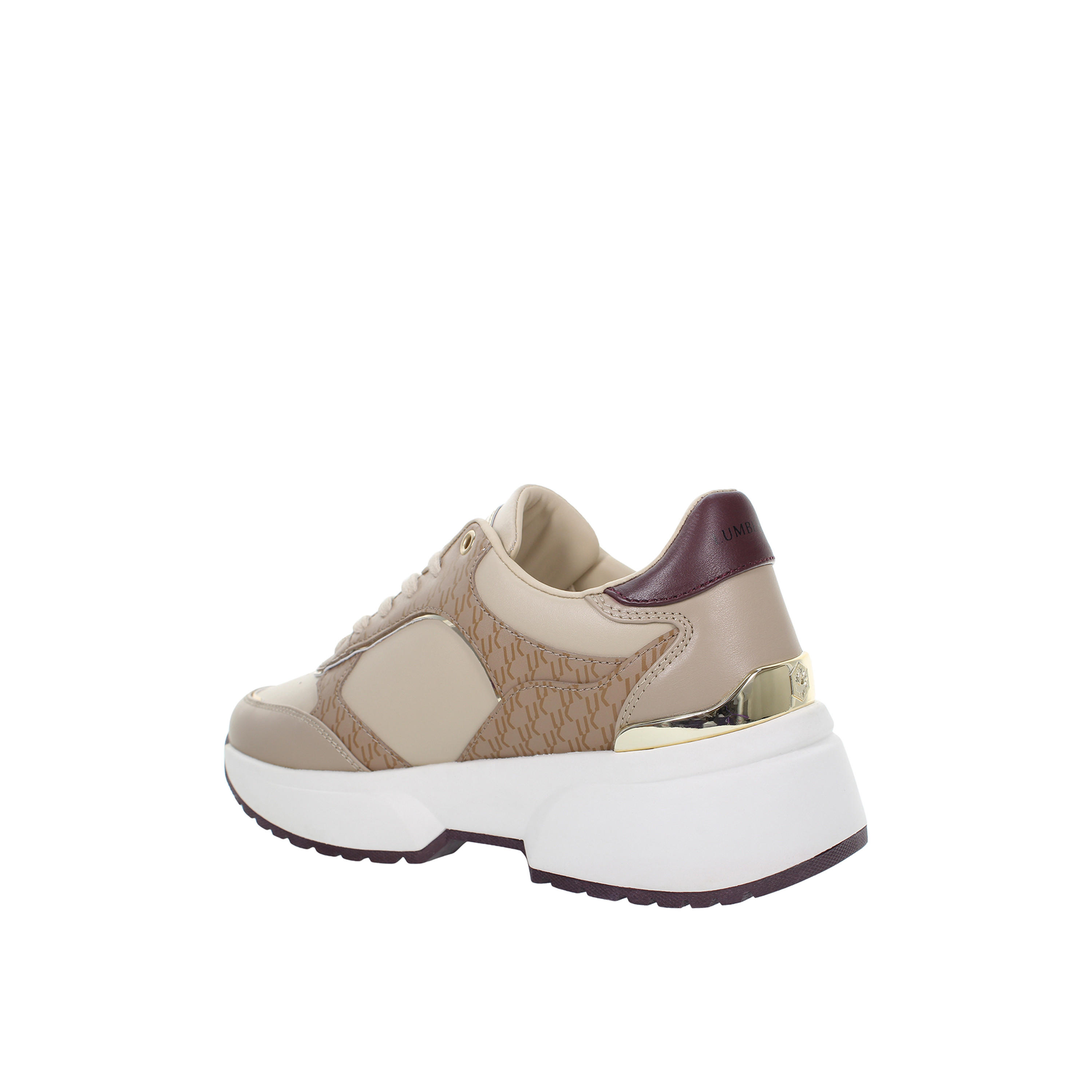 Lumberjack Women PERCY Monogram Print Lace-Up Sneakers-women-shoes-sneakers-image-3