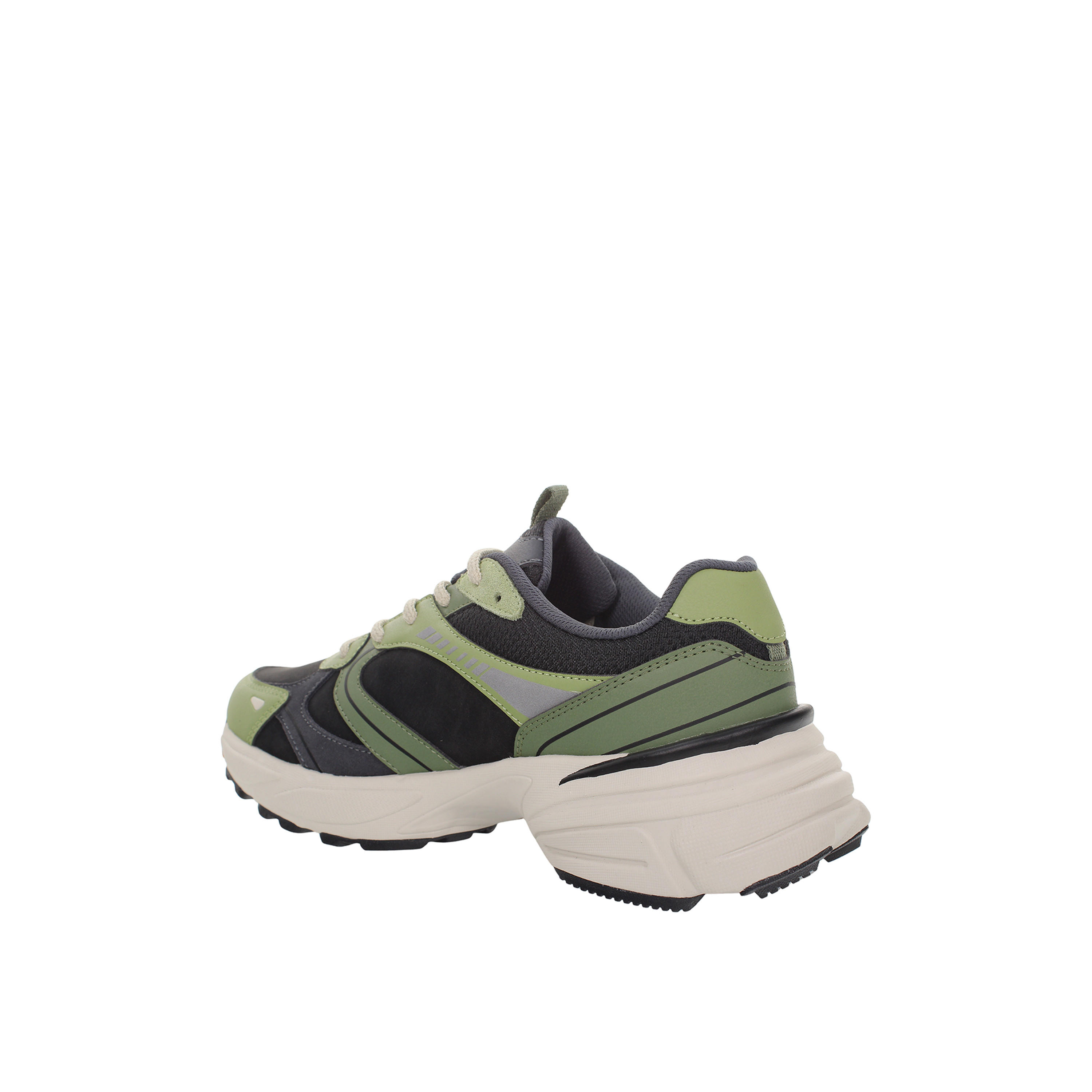 Lumberjack Men MONEY Panelled Lace-Up Sneakers-men-shoes-sneakers-image-3
