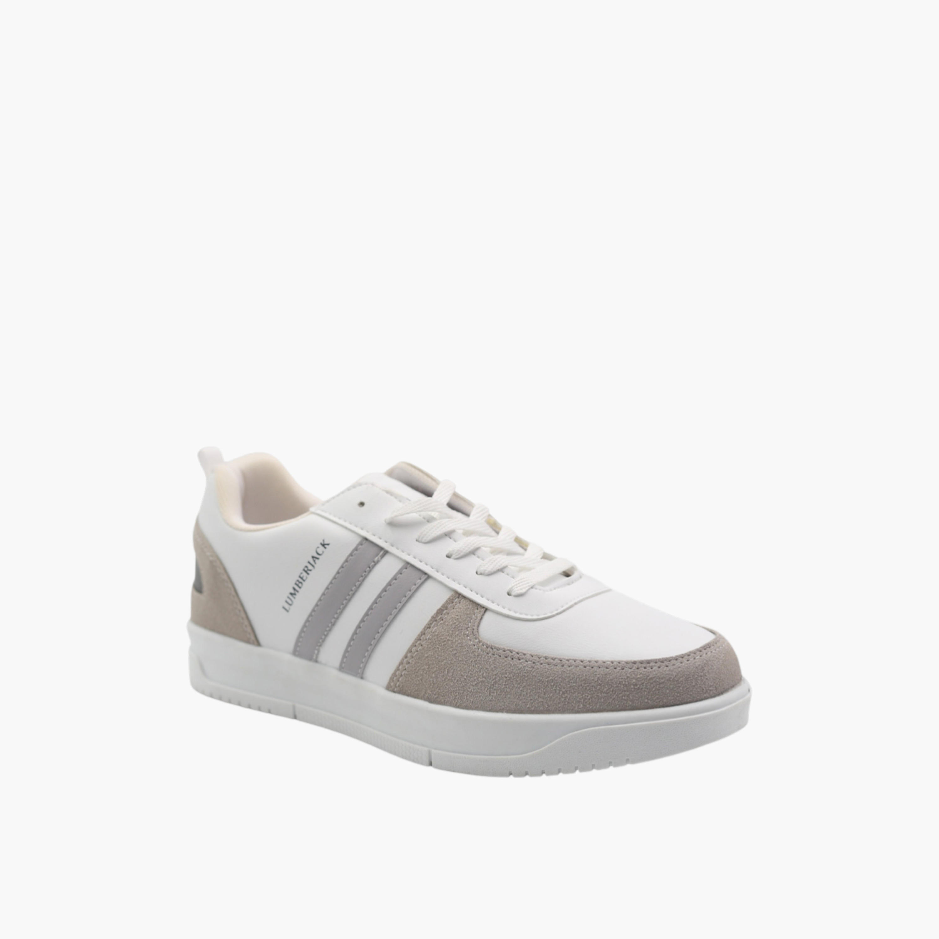 Lumberjack Men's Panelled Lace-Up Sneakers-men-shoes-sneakers-image-1