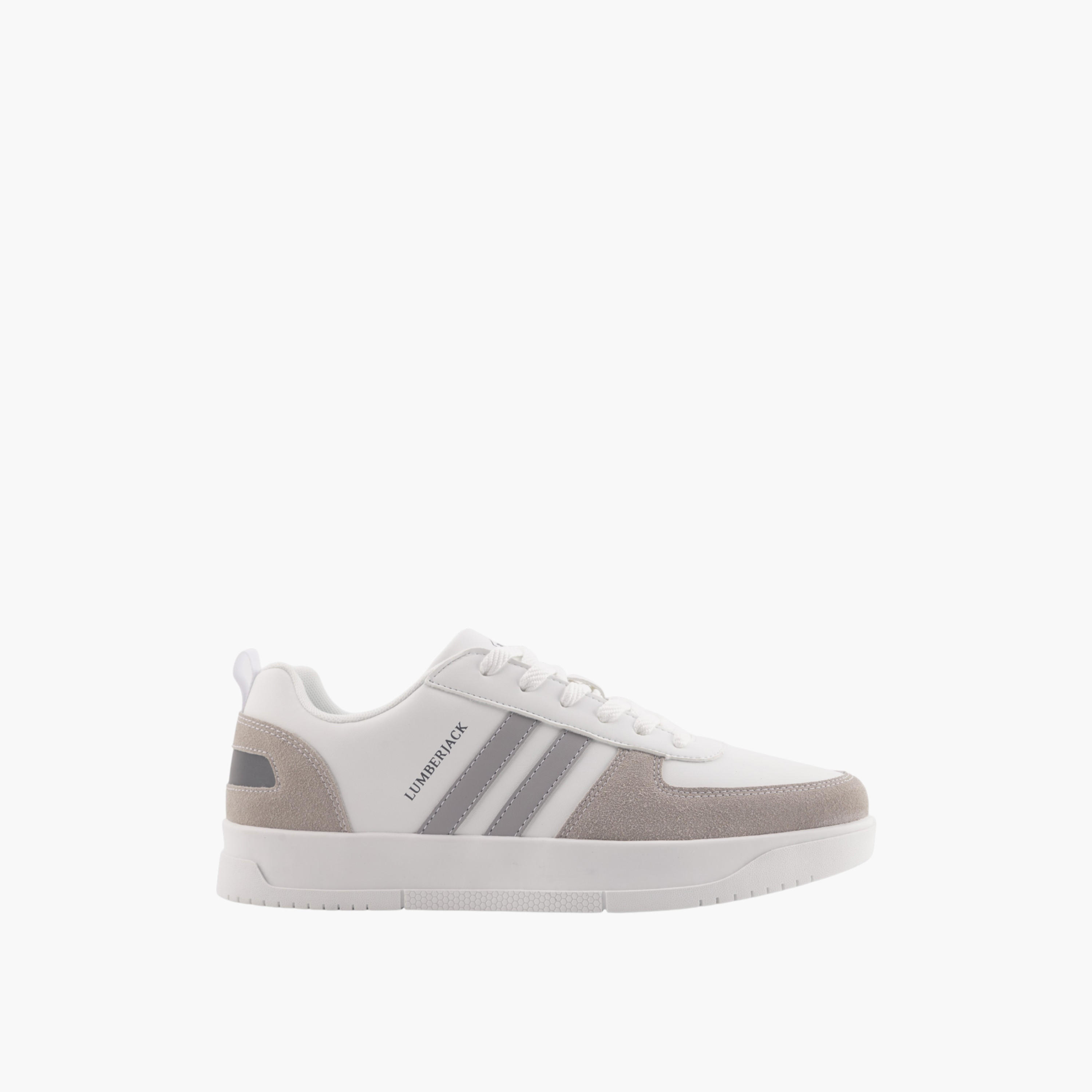 Lumberjack Men's Panelled Lace-Up Sneakers-men-shoes-sneakers-image-2