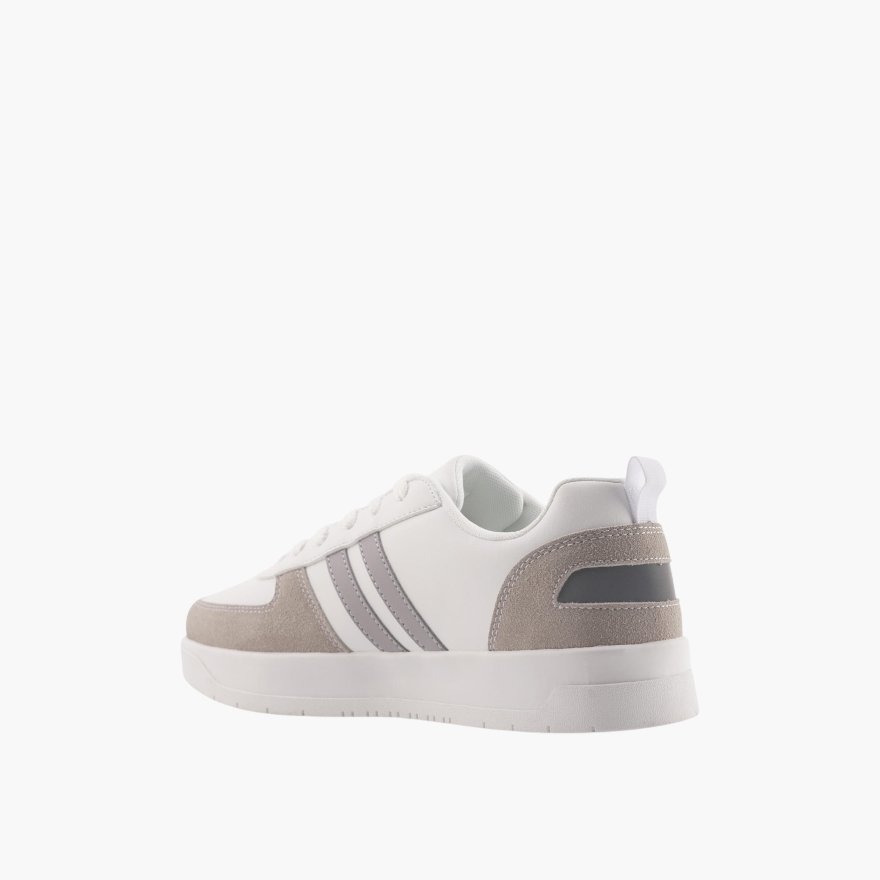 Lumberjack Men's Panelled Lace-Up Sneakers-men-shoes-sneakers-image-3