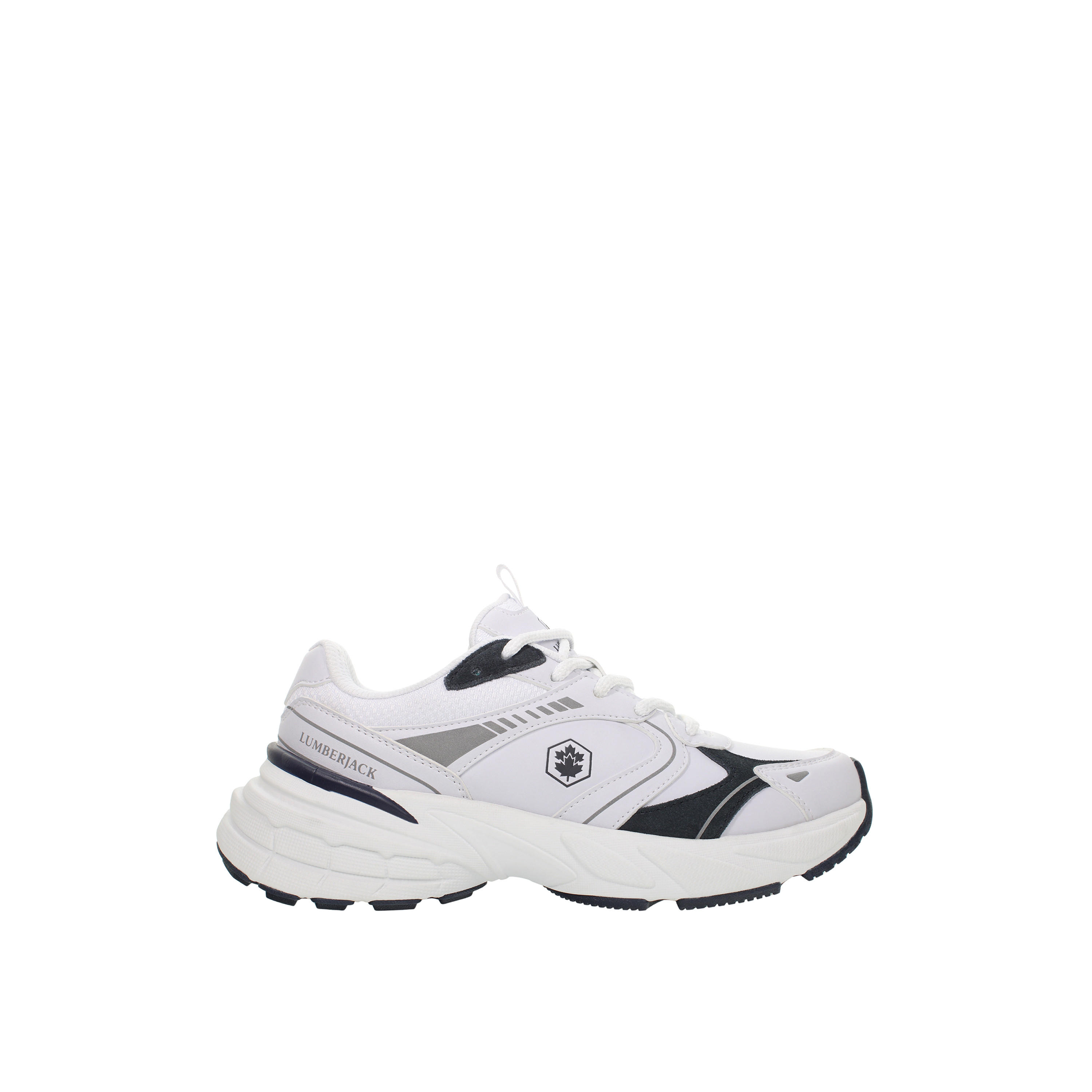 Lumberjack Women MONEY Panelled Lace-Up Sneakers-women-shoes-sneakers-image-2