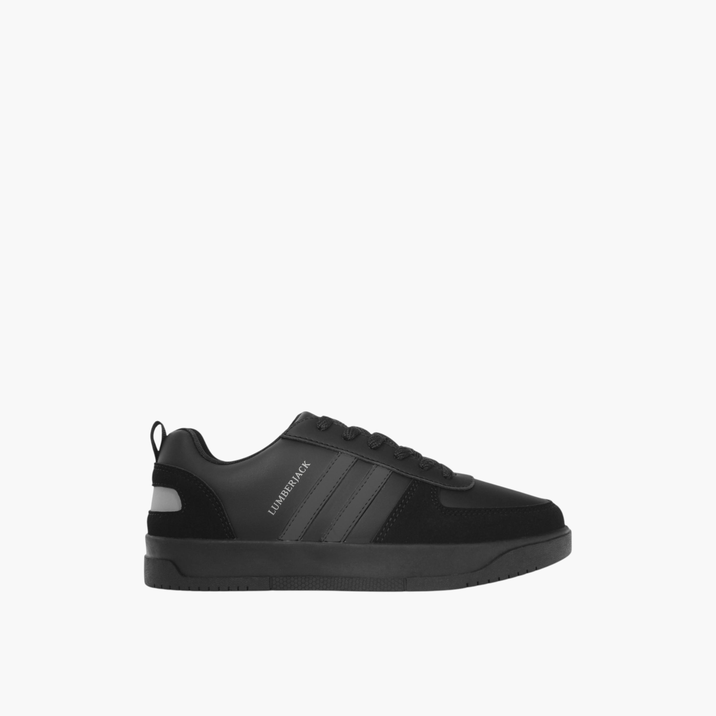 Lumberjack Women's Panelled Lace-Up Sneakers-women-shoes-sneakers-image-2