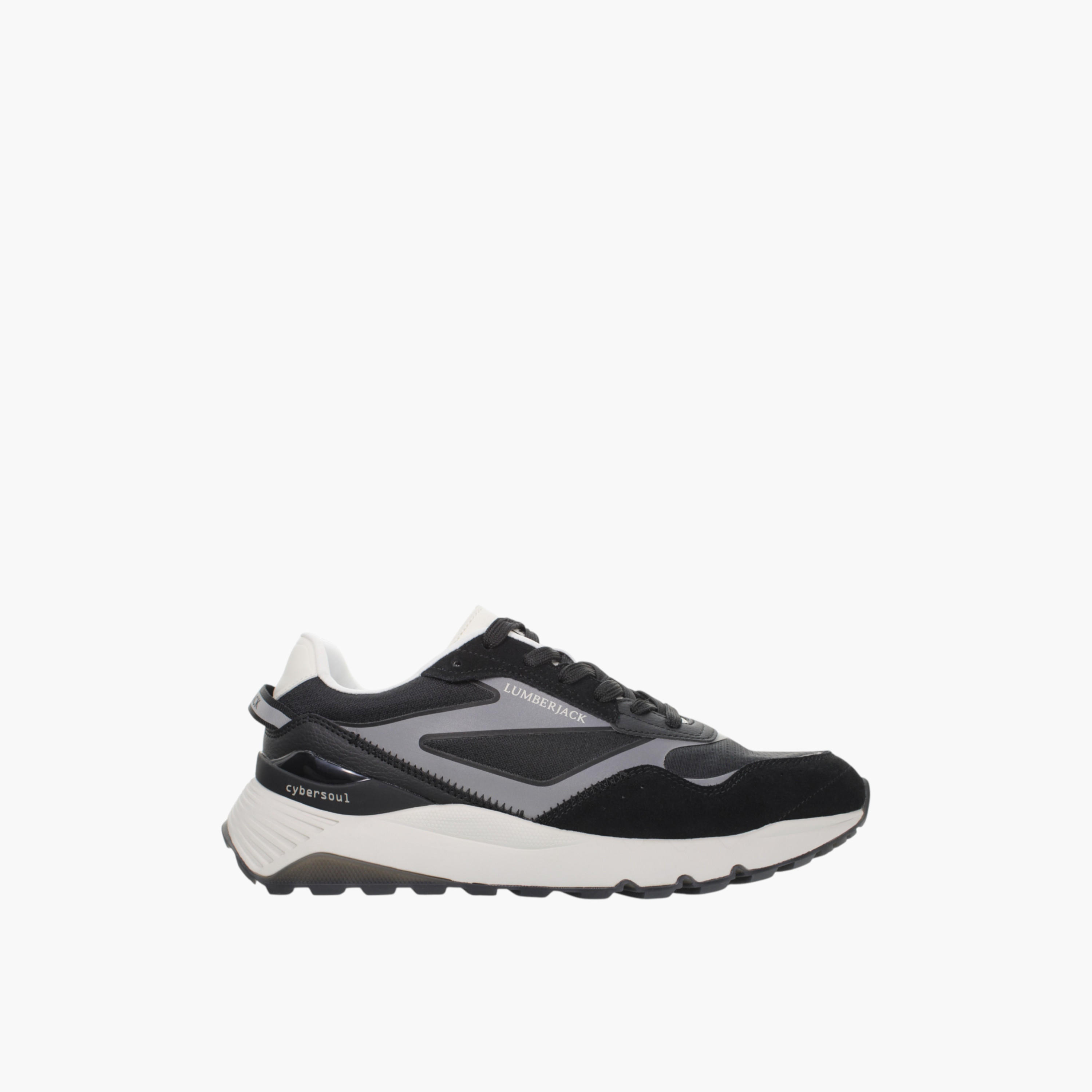 Lumberjack Men's Colourblock Lace-Up Sneakers-men-shoes-sneakers-image-2