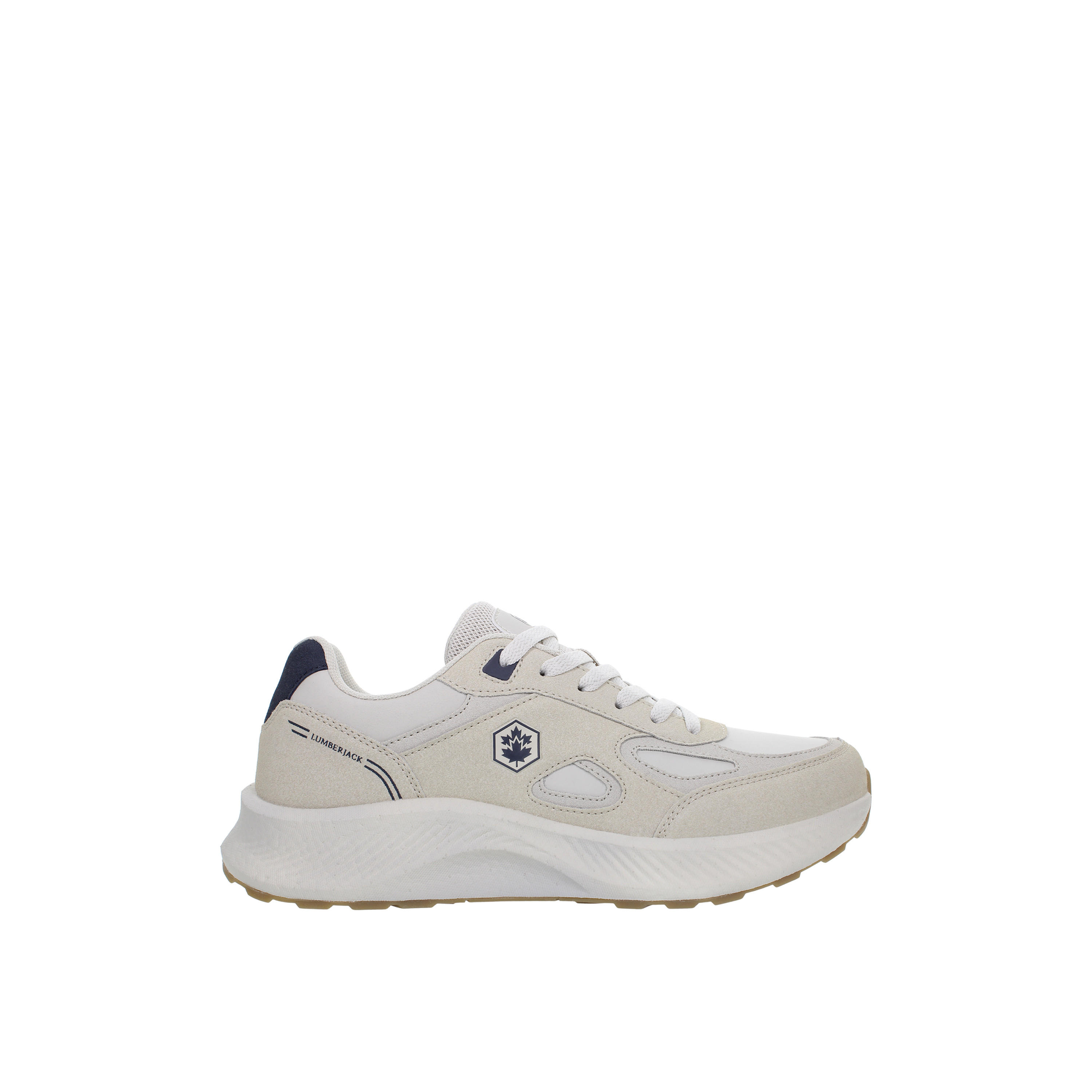 Lumberjack Men STUART Panelled Lace-Up Sneakers-men-shoes-sneakers-image-2