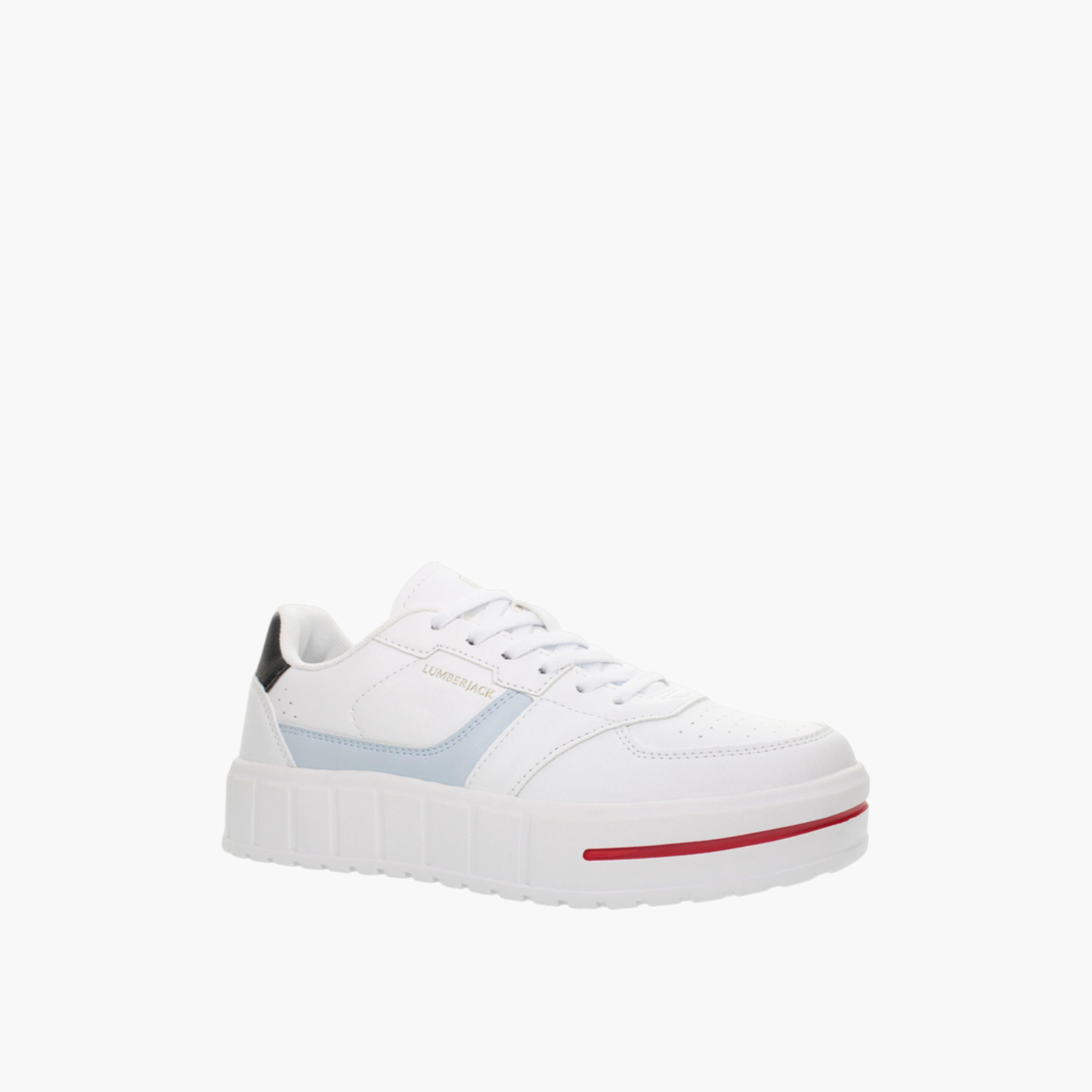 Lumberjack Women's Panelled Lace-Up Sneakers-women-shoes-sneakers-image-1