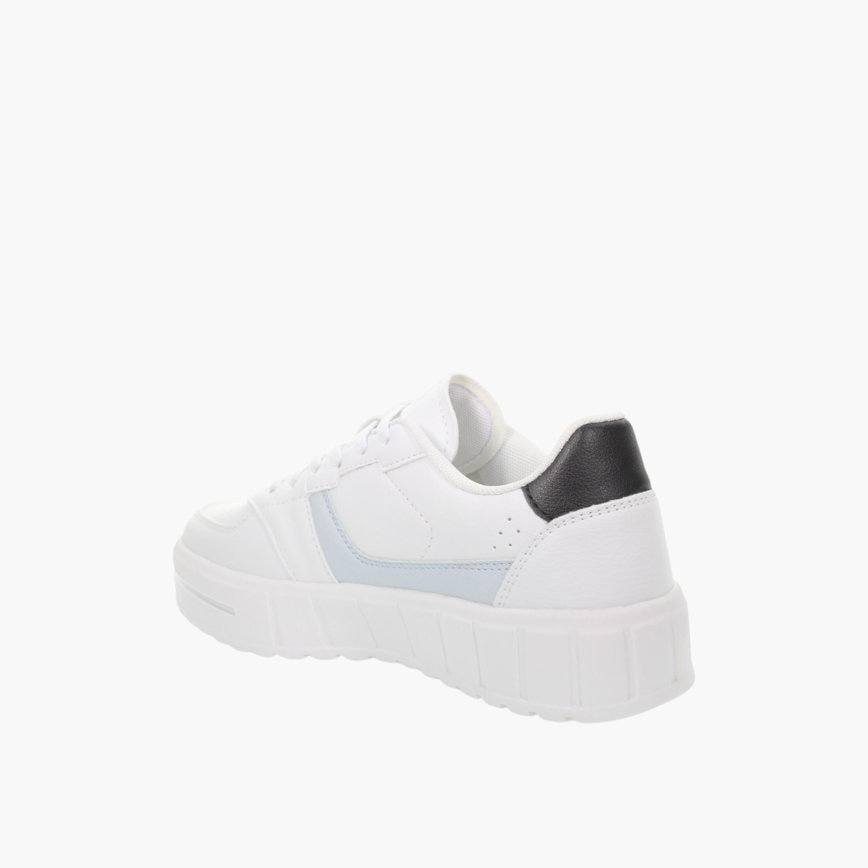 Lumberjack Women's Panelled Lace-Up Sneakers-women-shoes-sneakers-image-4