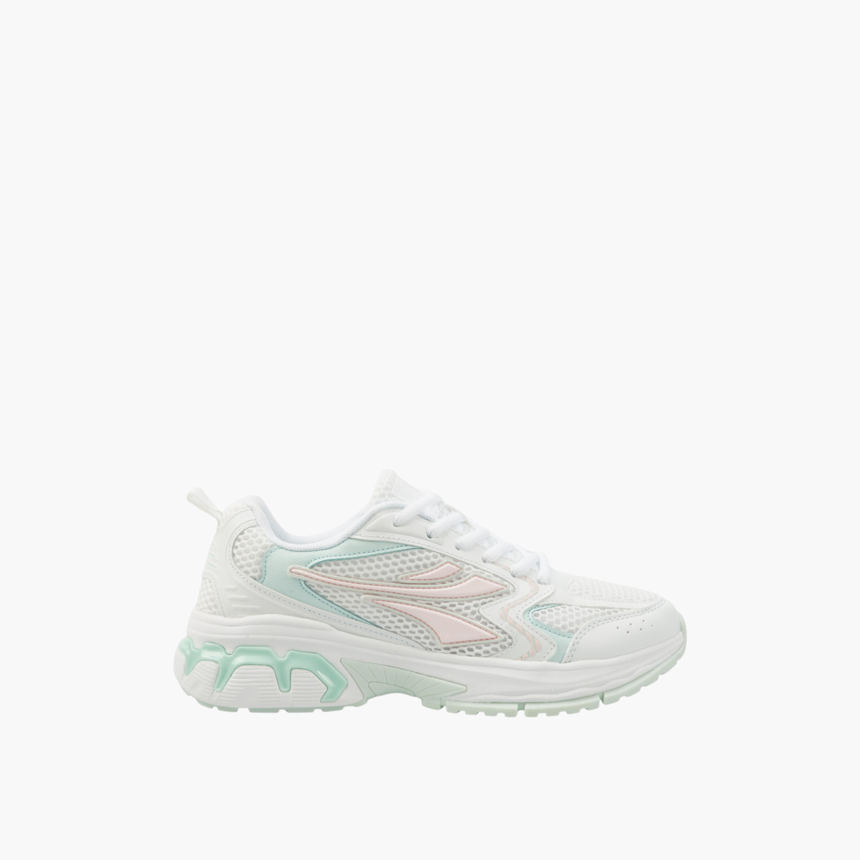 Lumberjack Women's Panelled Lace-Up Sneakers-women-shoes-sneakers-image-2