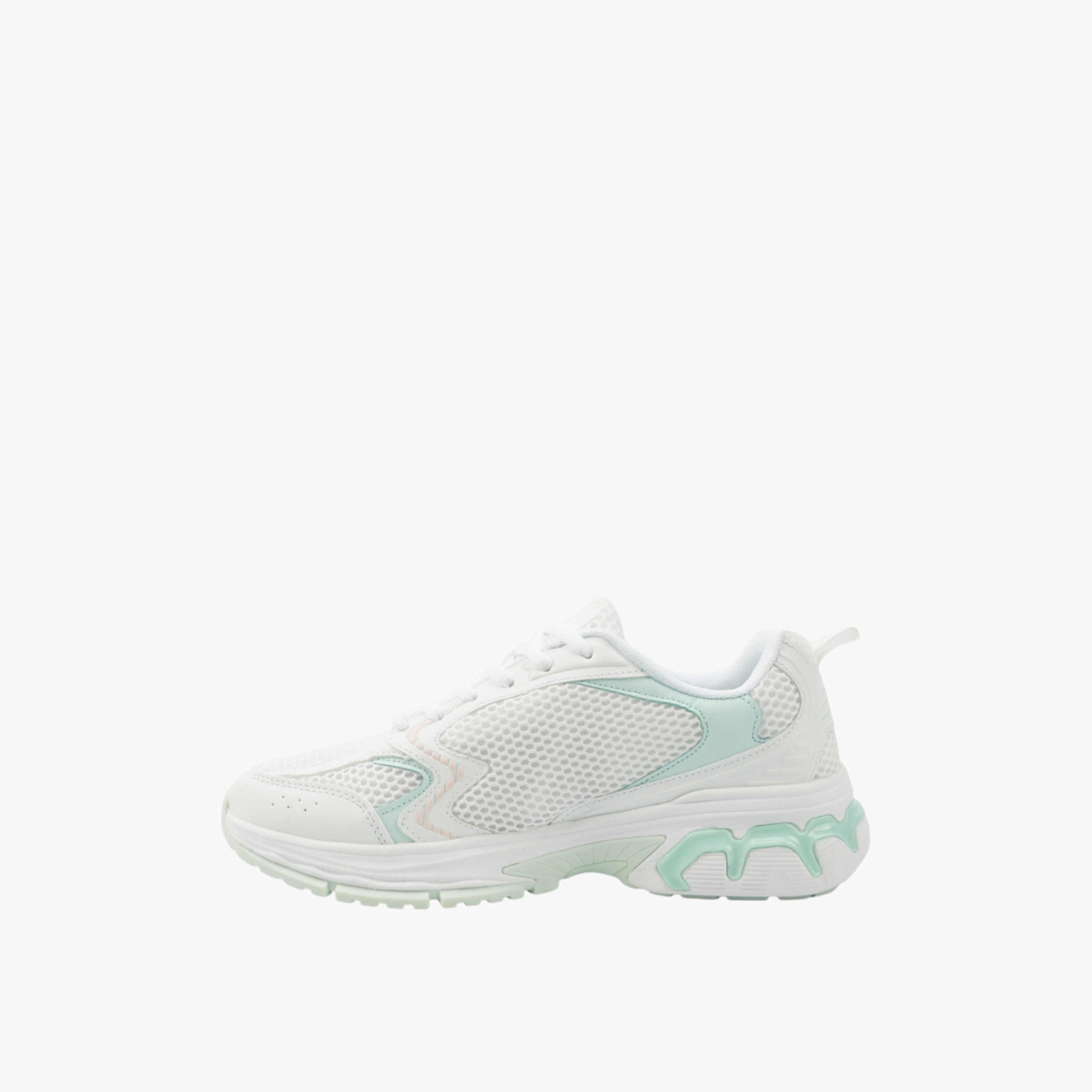 Lumberjack Women's Panelled Lace-Up Sneakers-women-shoes-sneakers-image-3