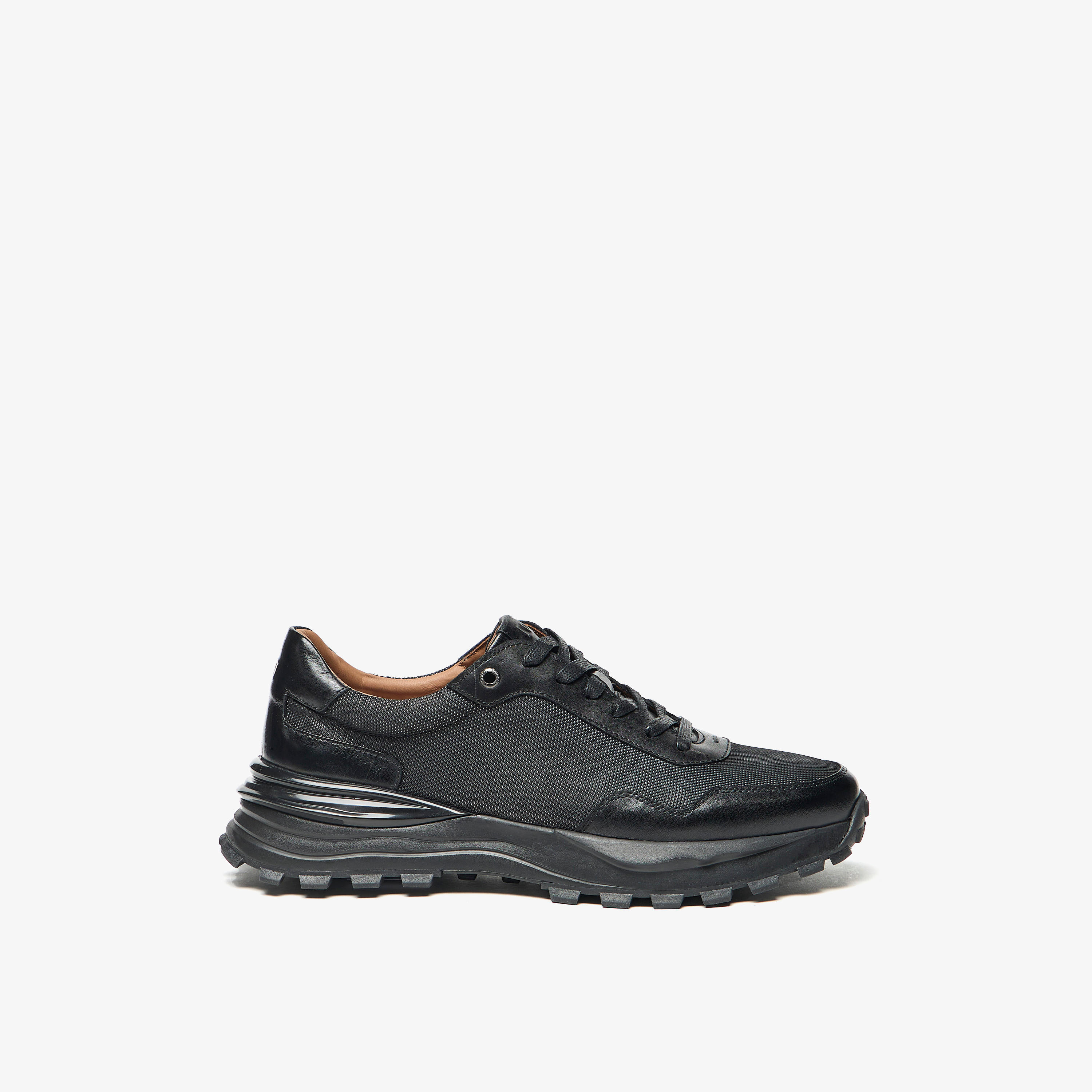 Duchini Men's Textured Lace-Up Ankle Sneakers-men-shoes-sneakers-image-8
