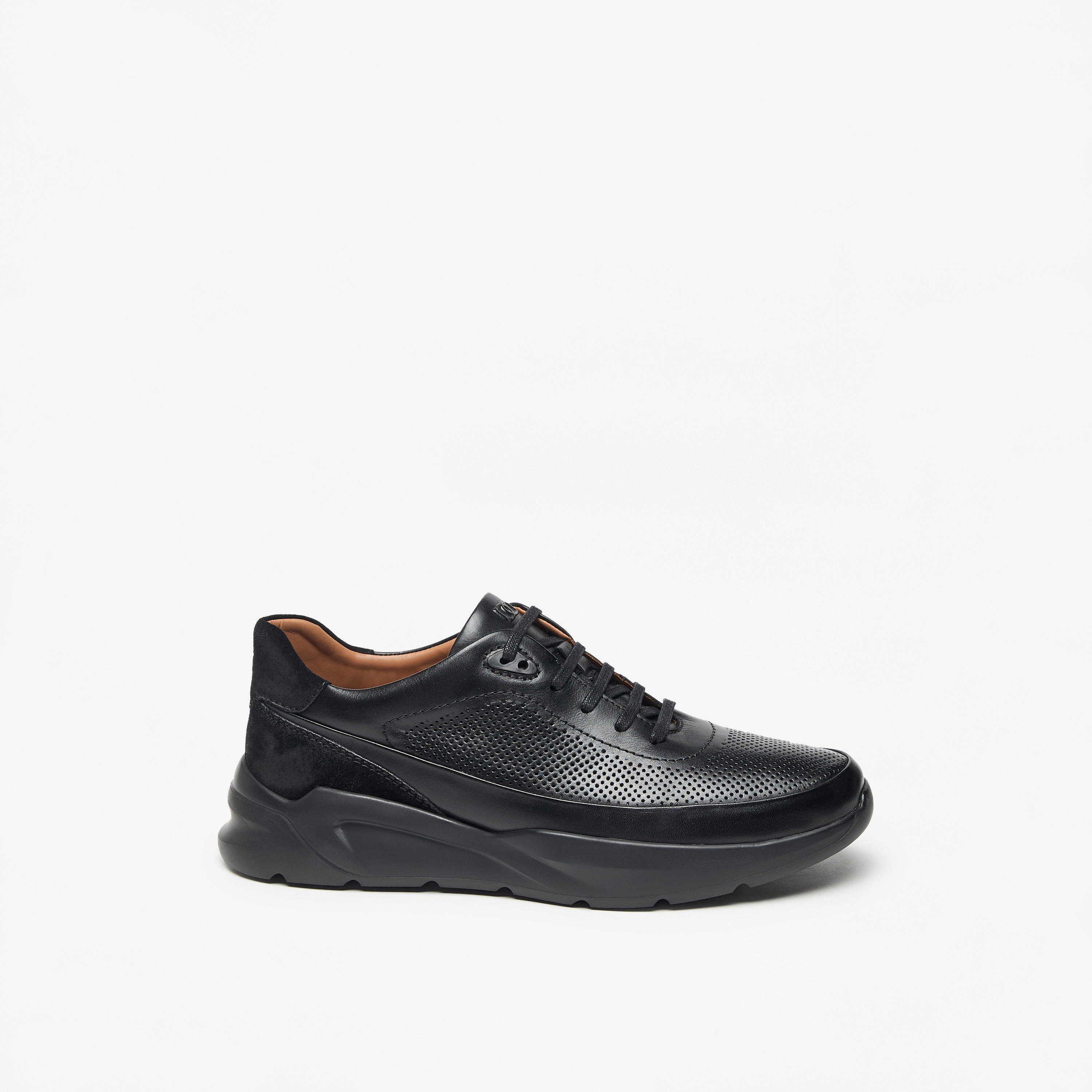 حذاء سنيكرز جلد بارز الملمس بطول الكاحل برباط للرجال من دوتشيني-men-shoes-sneakers-image-8