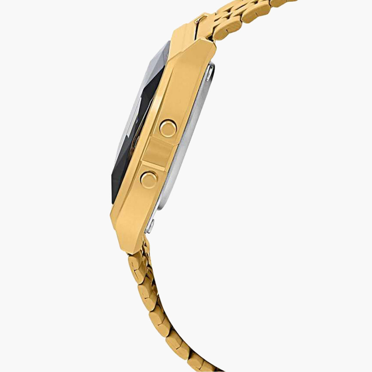 Casio Unisex Gold Digital Metal Strap Watch A159WGED-1DF-men-watchesandjewellery-watches-image-3