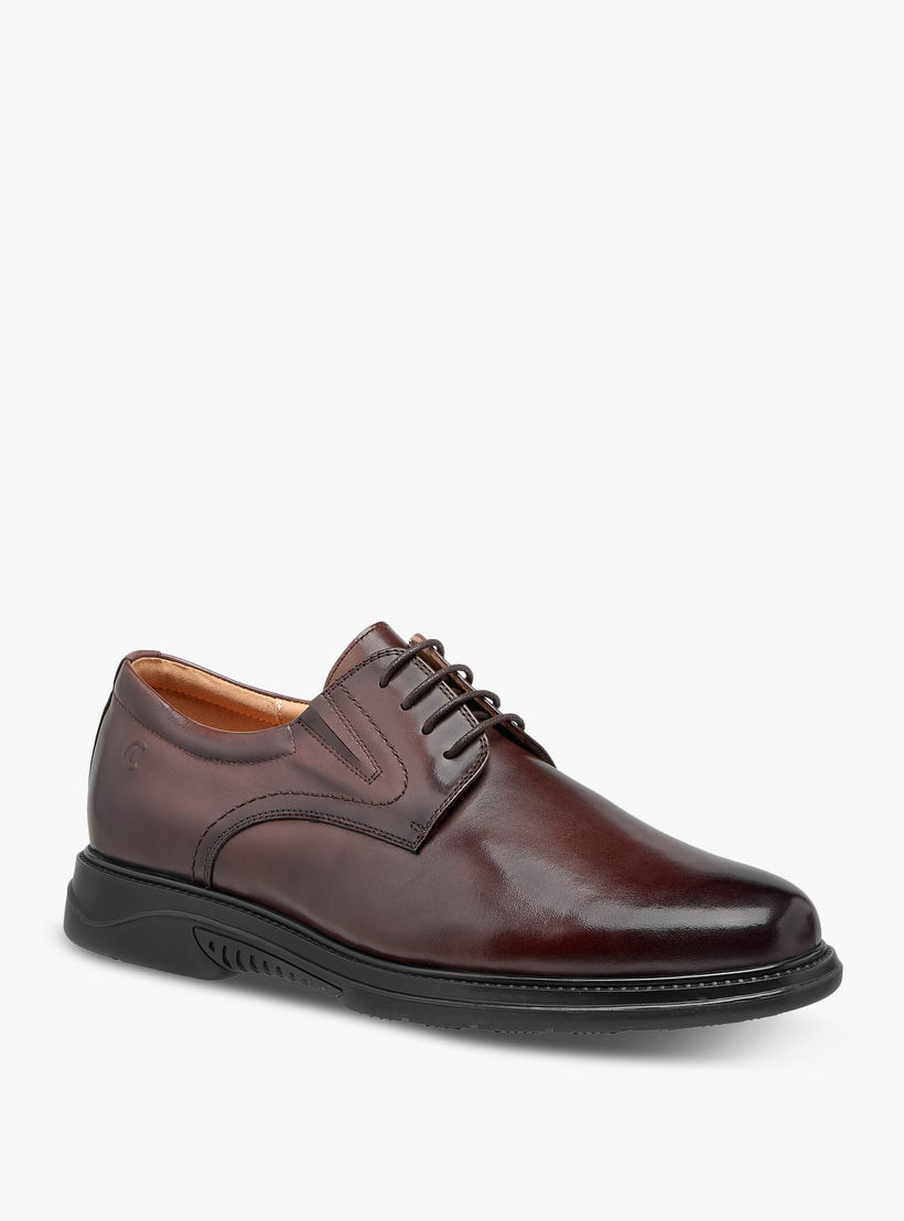 Le Confort Men Genuine Leather Lace-Up Derby Shoes-men-shoes-formalshoes-image-2