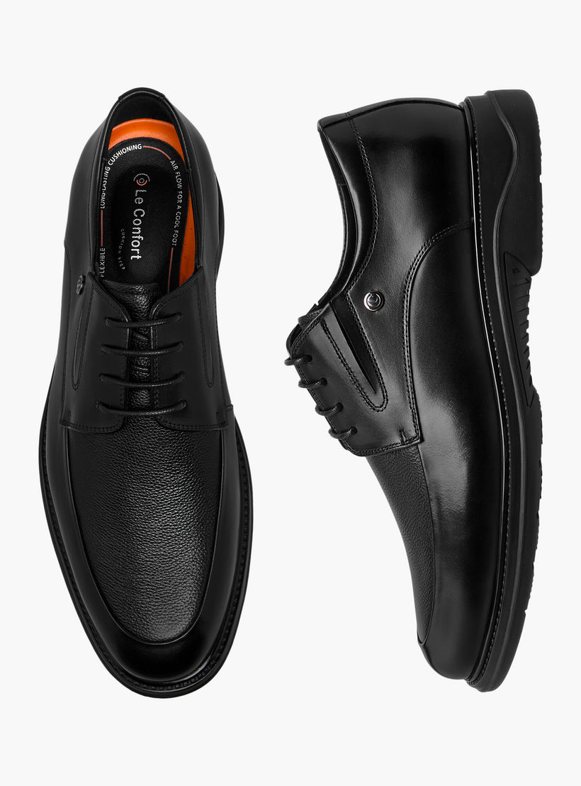 Le Confort Men Genuine Leather Lace-Up Derby Shoes-men-shoes-formalshoes-image-1