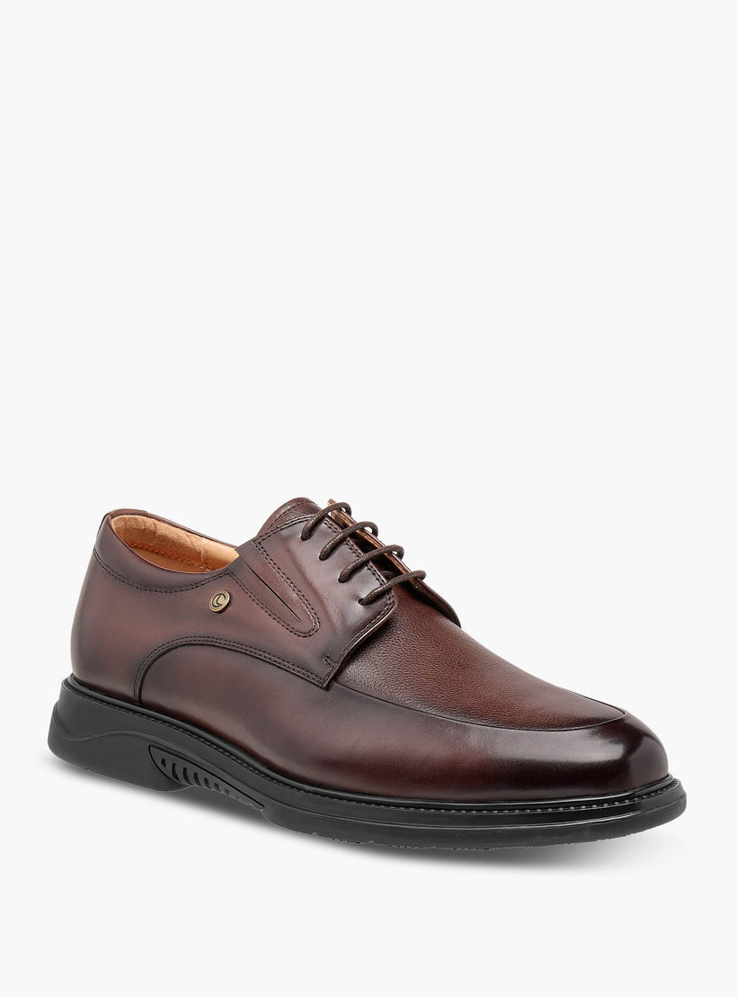 Le Confort Men Genuine Leather Lace-Up Derby Shoes-men-shoes-formalshoes-image-2