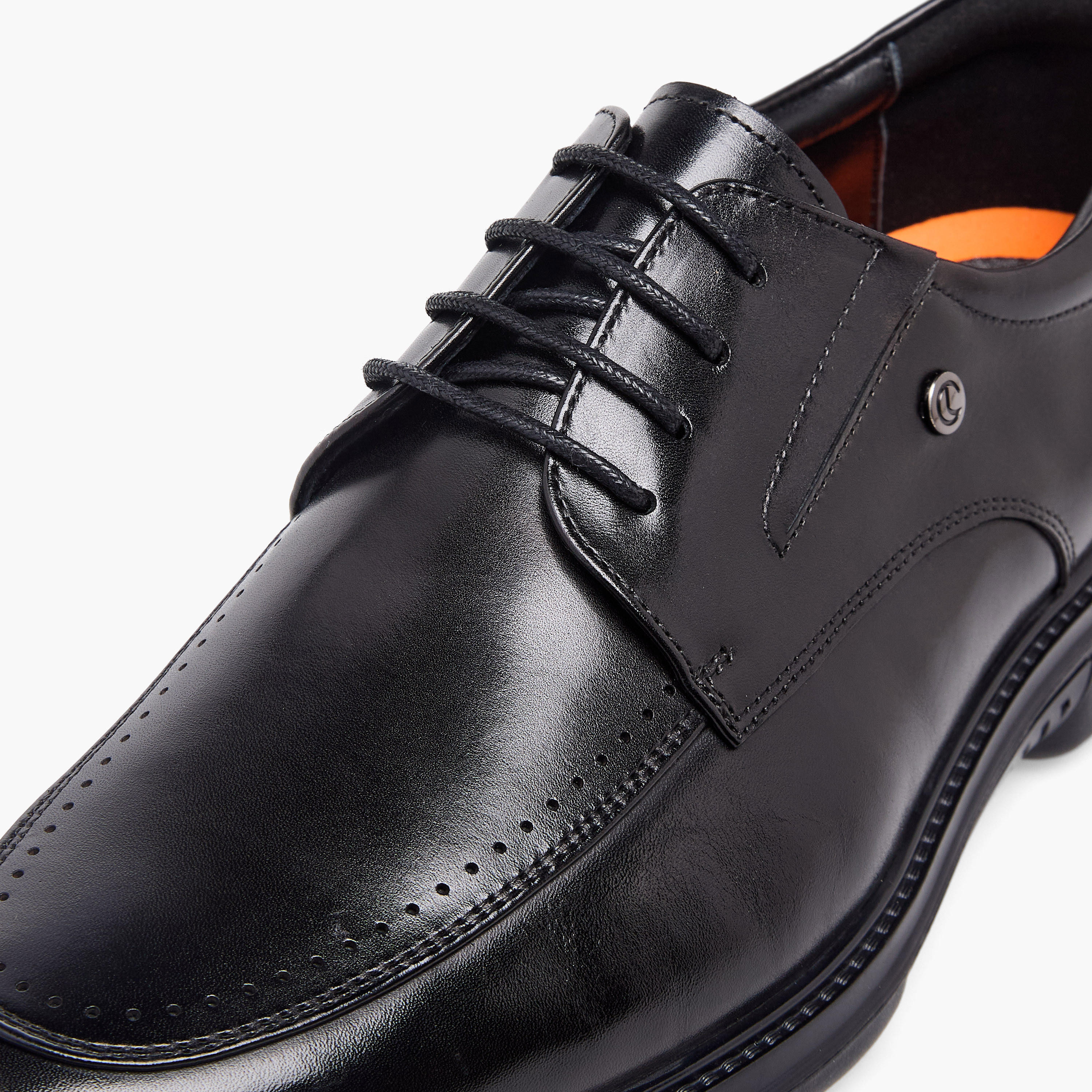 Le Confort Men Lace-Up Leather Derby Shoes-men-shoes-formalshoes-image-7