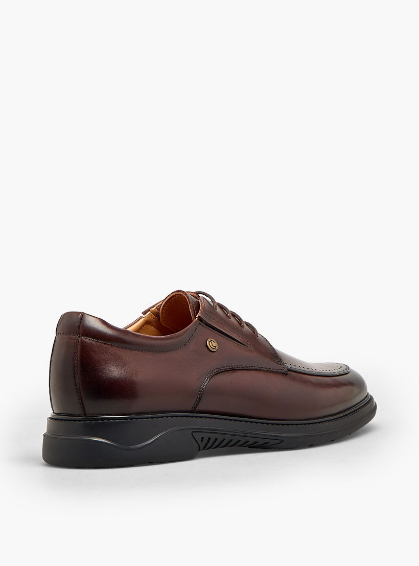 حذاء ديربي جلد برباط إغلاق للرجال من لو كونفورت-men-shoes-formalshoes-image-6