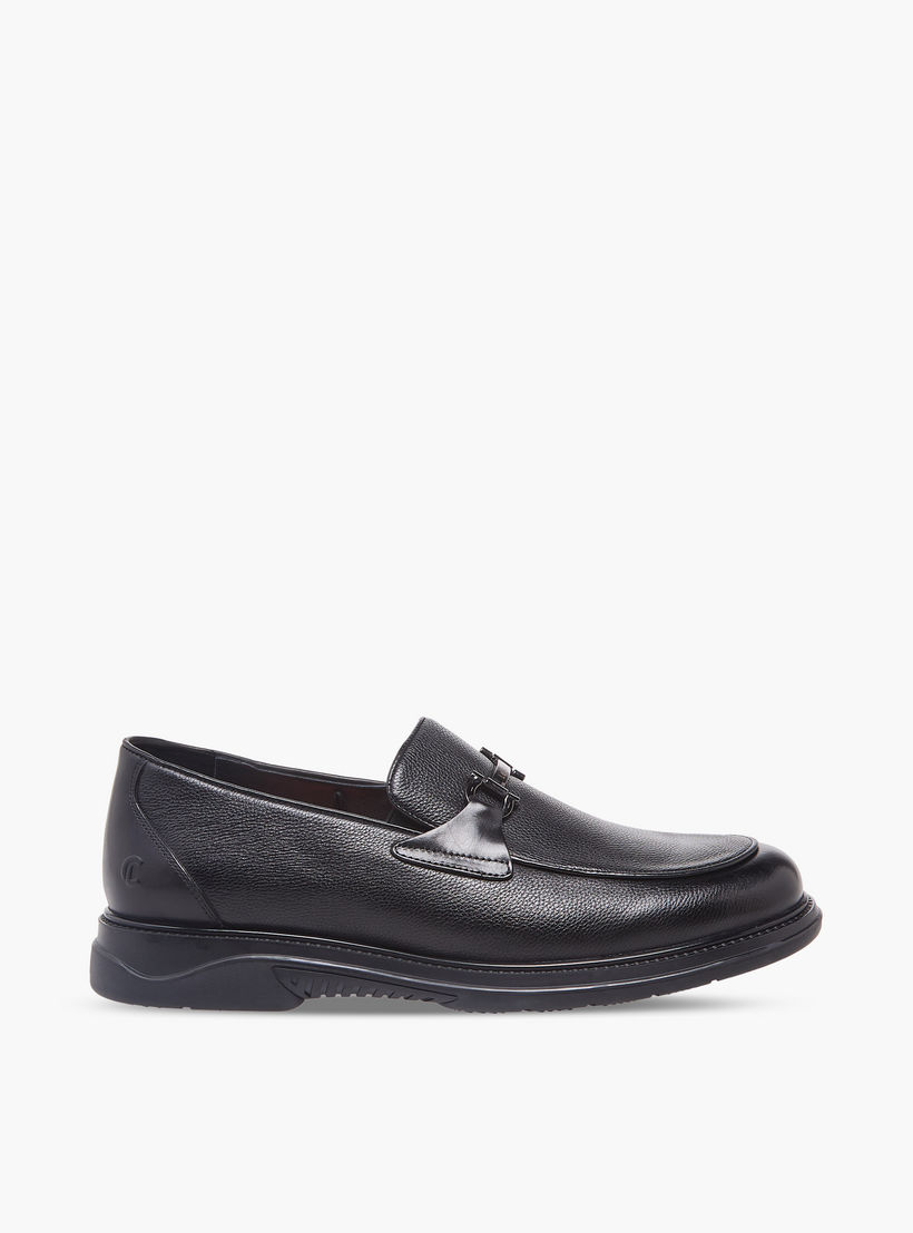 حذاء لوفر جلد سهل الارتداء للرجال من لو كونفورت-men-shoes-formalshoes-image-3