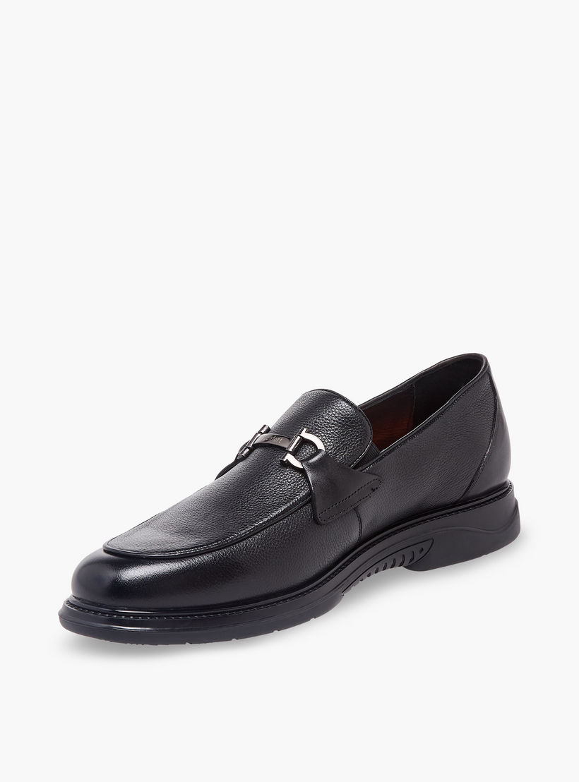 حذاء لوفر جلد سهل الارتداء للرجال من لو كونفورت-men-shoes-formalshoes-image-4