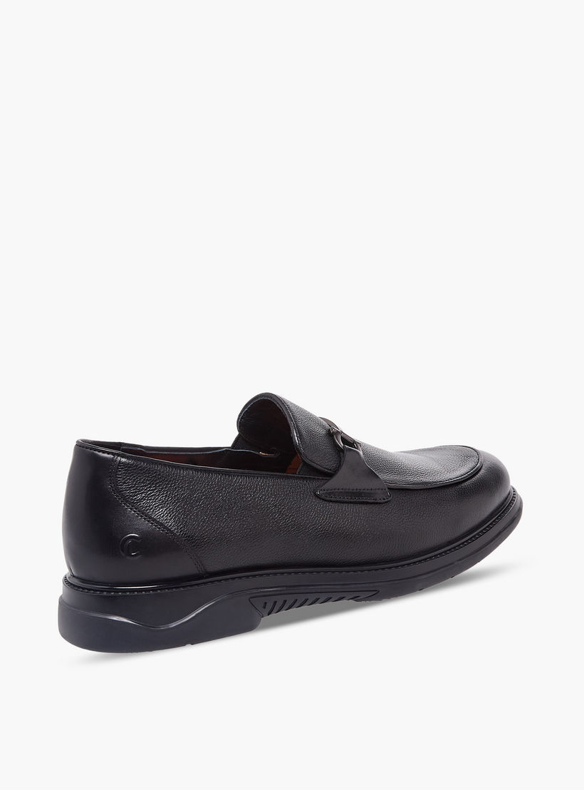 حذاء لوفر جلد سهل الارتداء للرجال من لو كونفورت-men-shoes-formalshoes-image-6