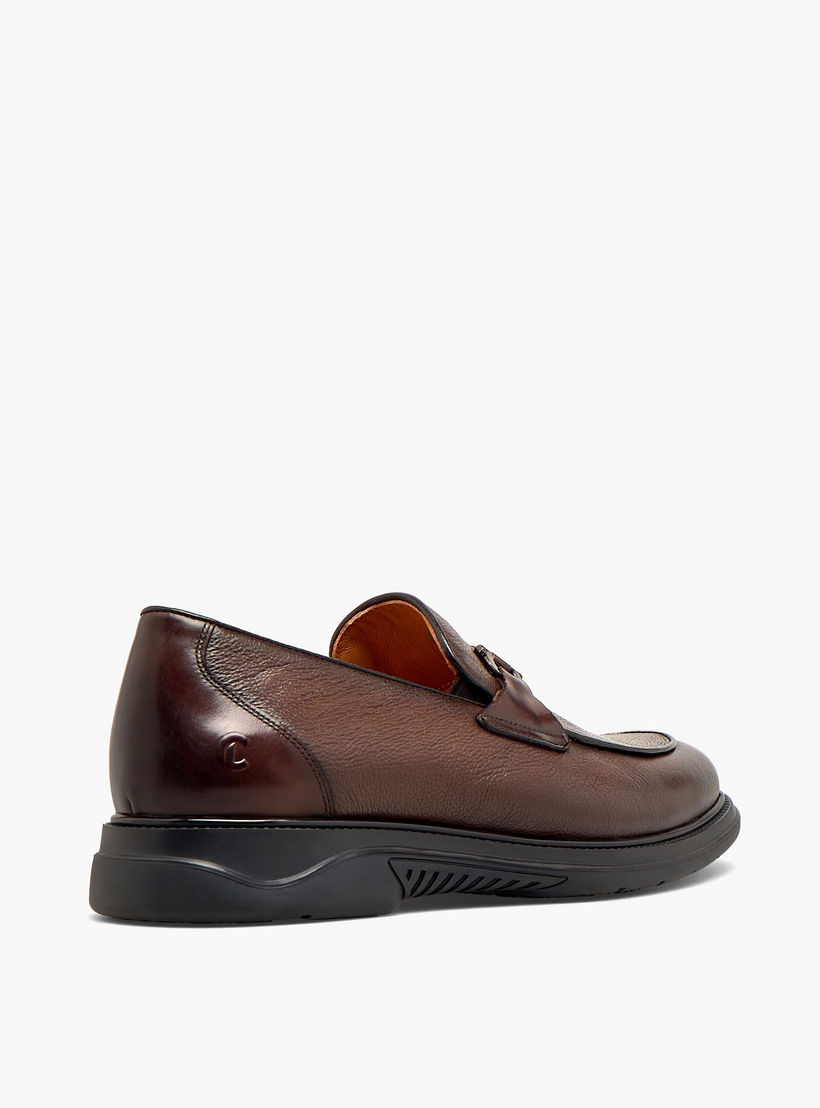 حذاء لوفر جلد سهل الارتداء للرجال من لو كونفورت-men-shoes-formalshoes-image-4