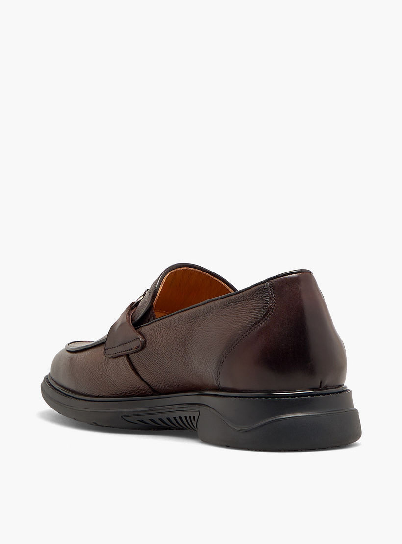 حذاء لوفر جلد سهل الارتداء للرجال من لو كونفورت-men-shoes-formalshoes-image-5