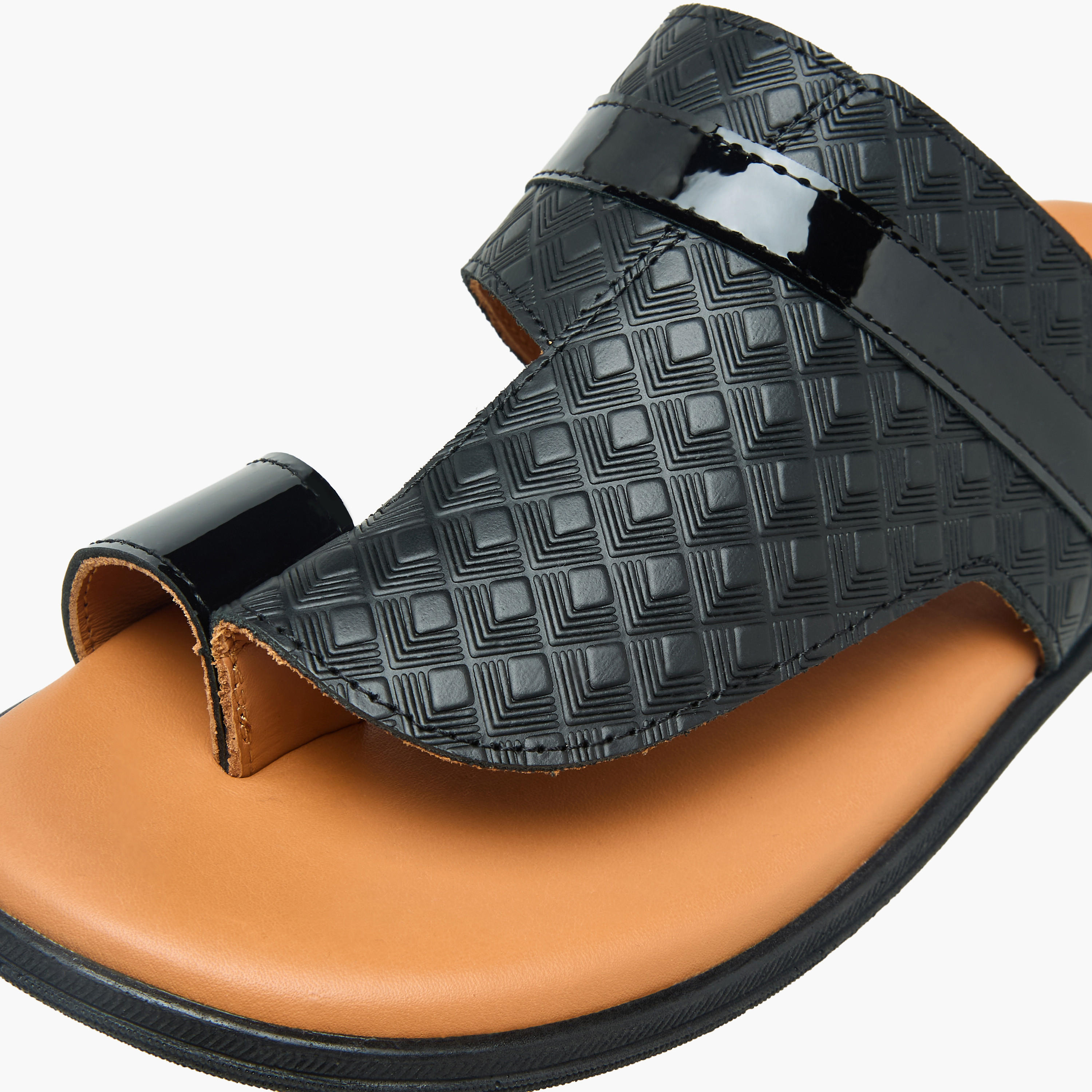 صندل عربي جلد للأولاد من الواحة-boys-shoes-sandals-image-4