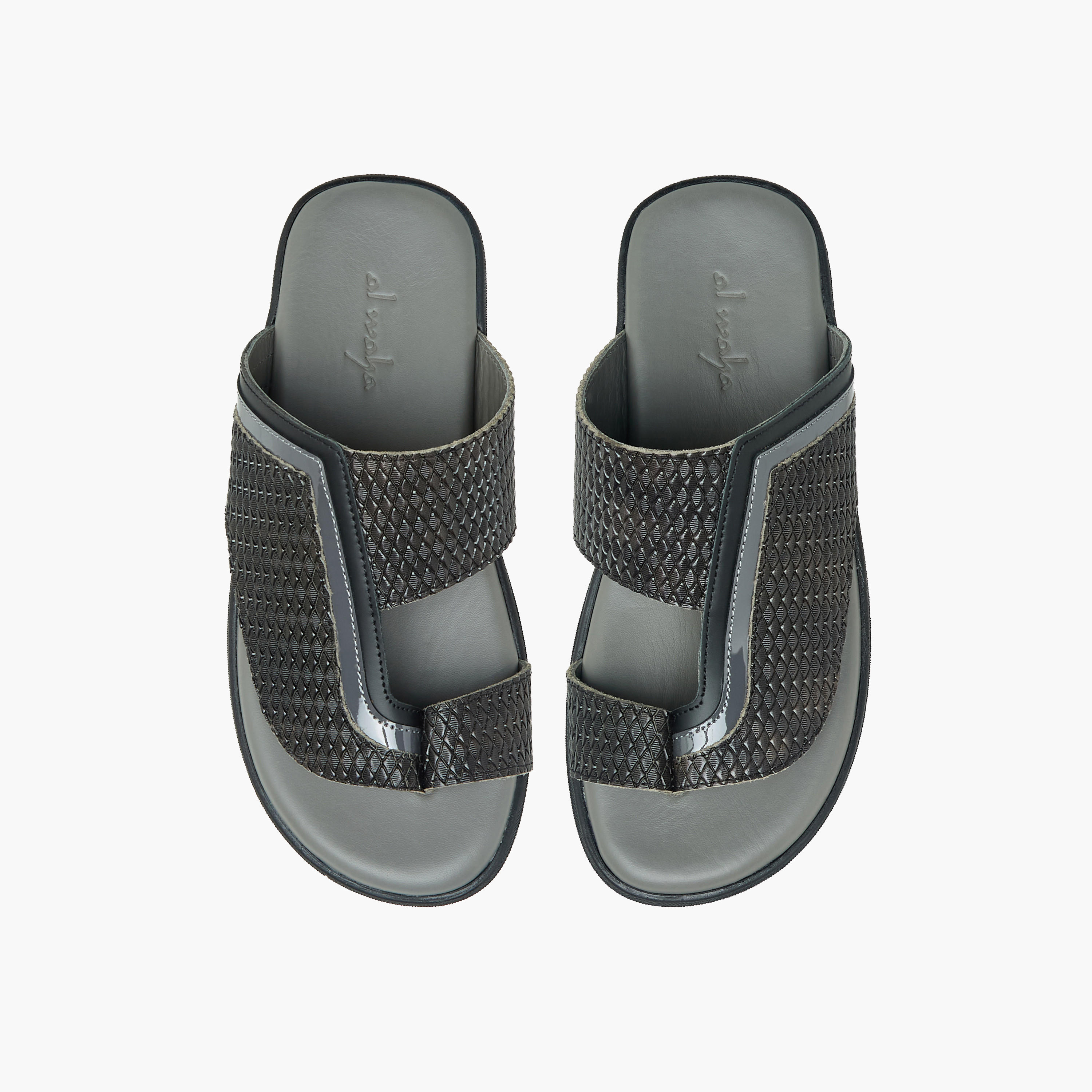 Al Waha Boys Leather Arabic Sandals-boys-shoes-sandals-image-1