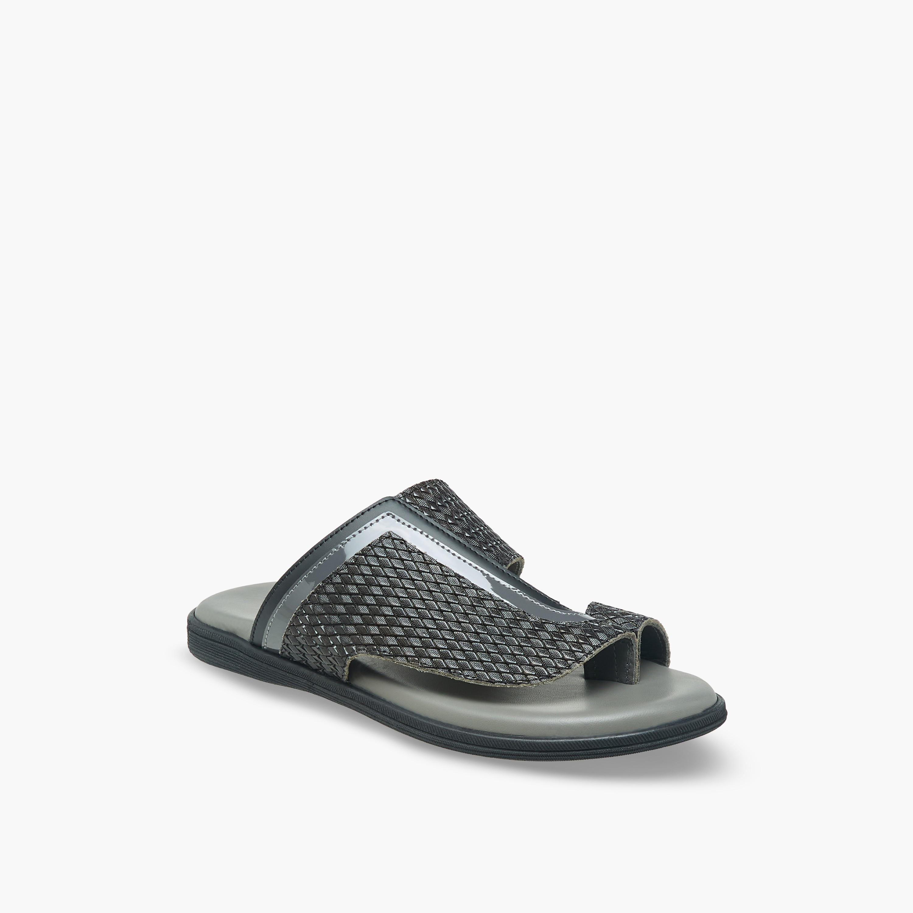 Al Waha Boys Leather Arabic Sandals-boys-shoes-sandals-image-2