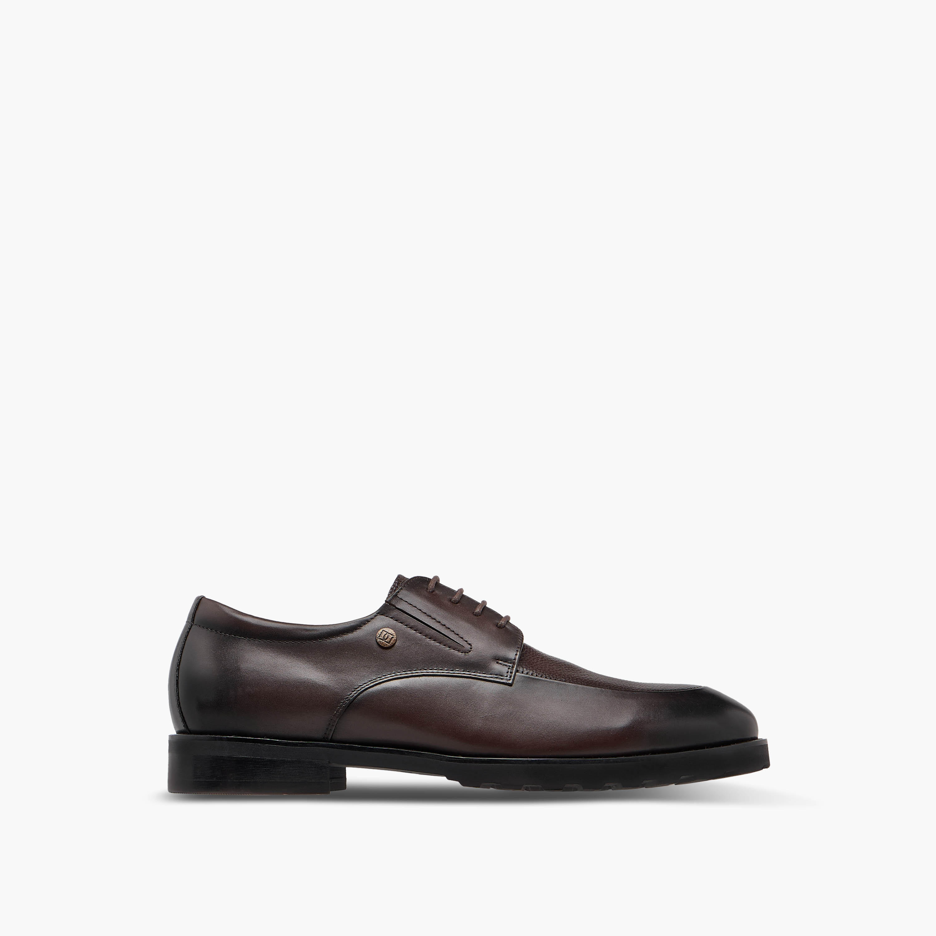 Duchini Men Genuine Leather Lace-Up Derby Shoes-men-shoes-formalshoes-image-3