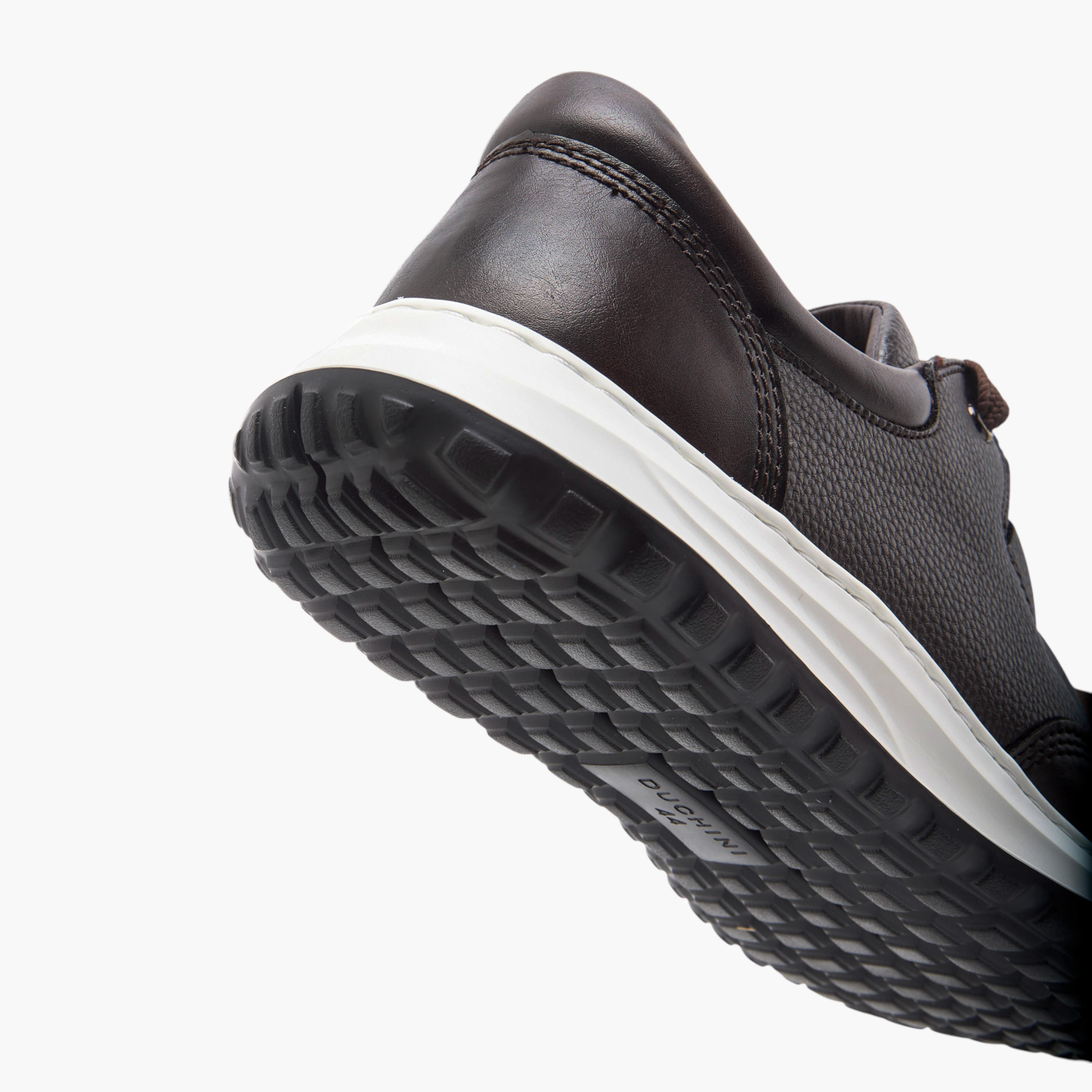 Duchini Men's Textured Sneakers with Lace-Up Closure-men-shoes-sneakers-image-5