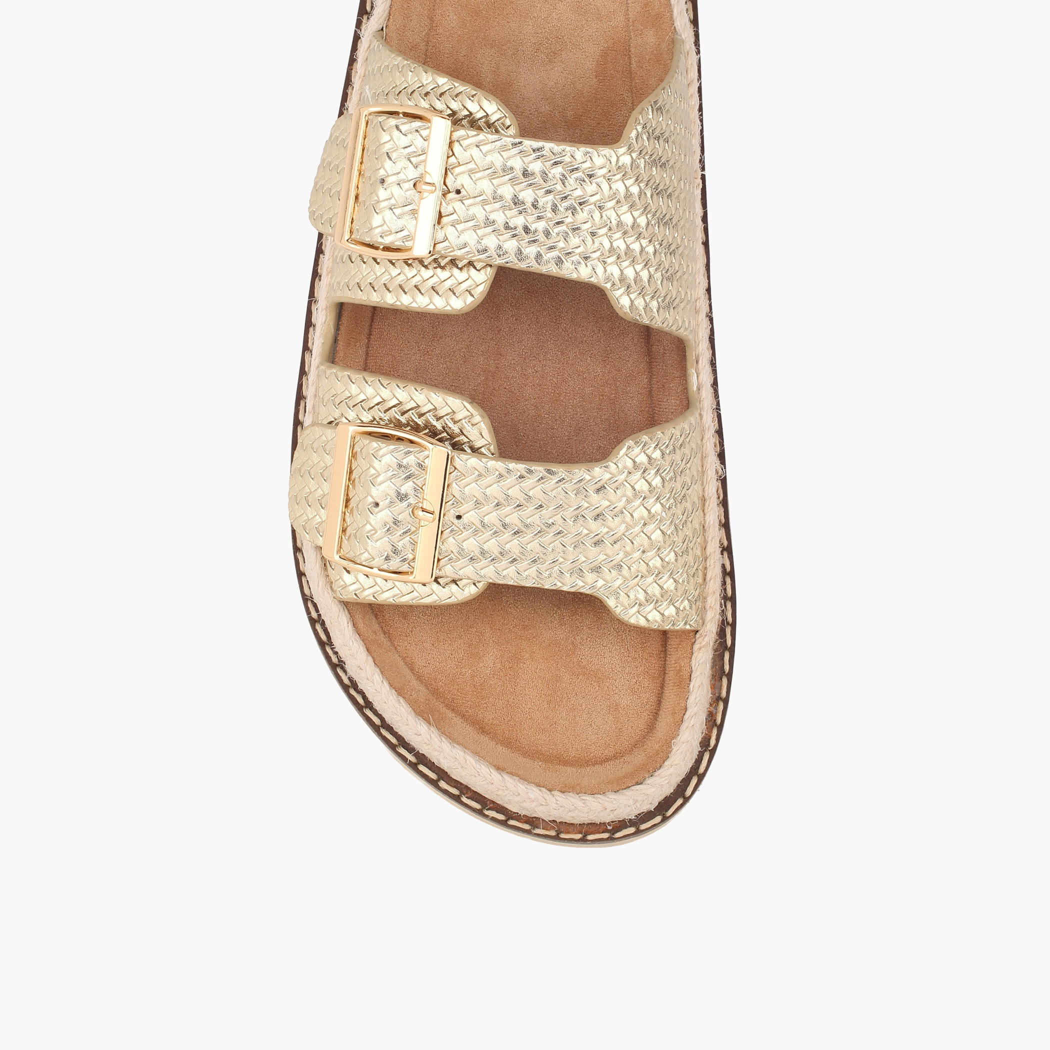 Peppermint Women Buckle Detail Sandals-women-shoes-flats-sandals-image-4
