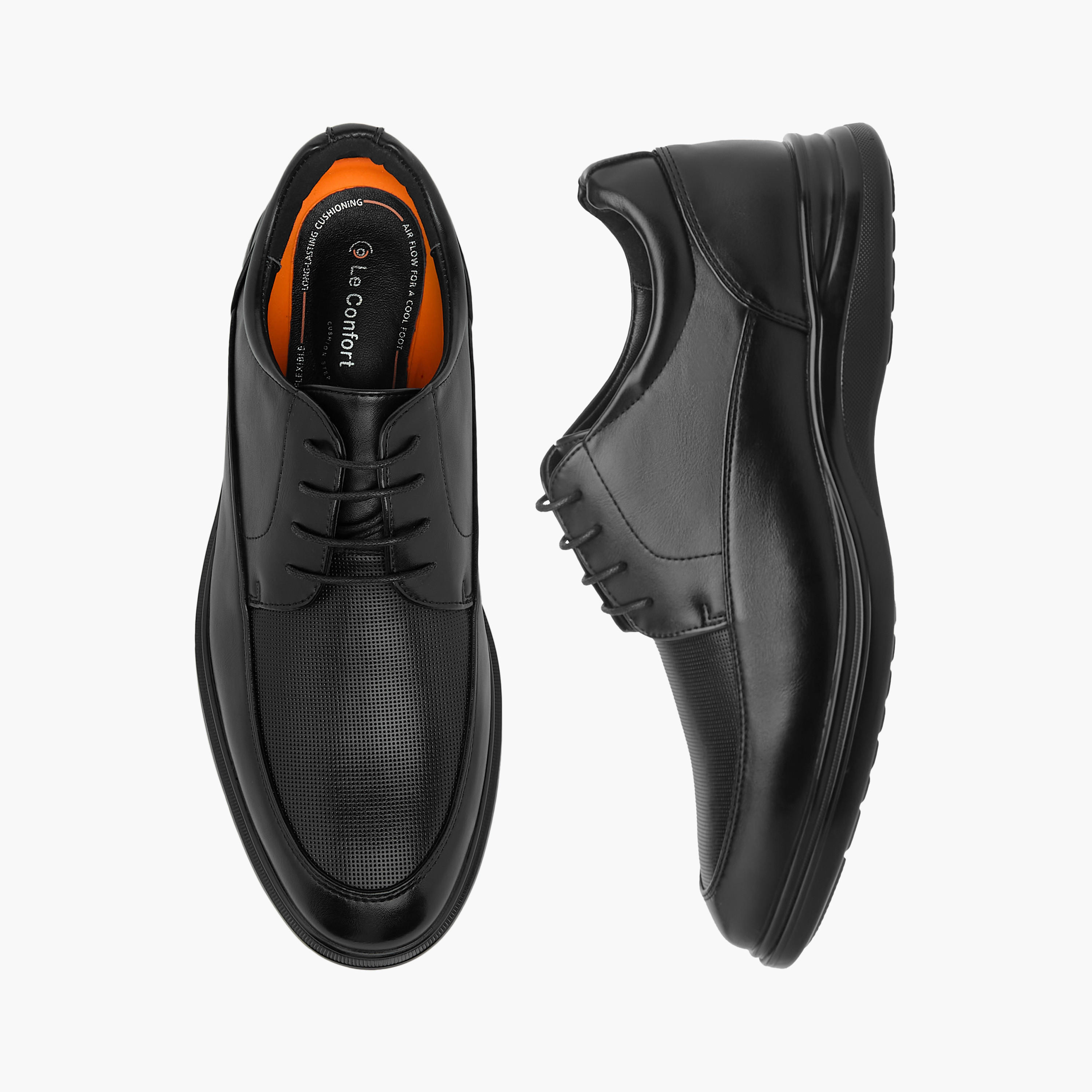 Le Confort Men Lace-Up Derby Shoes-men-shoes-formalshoes-image-1