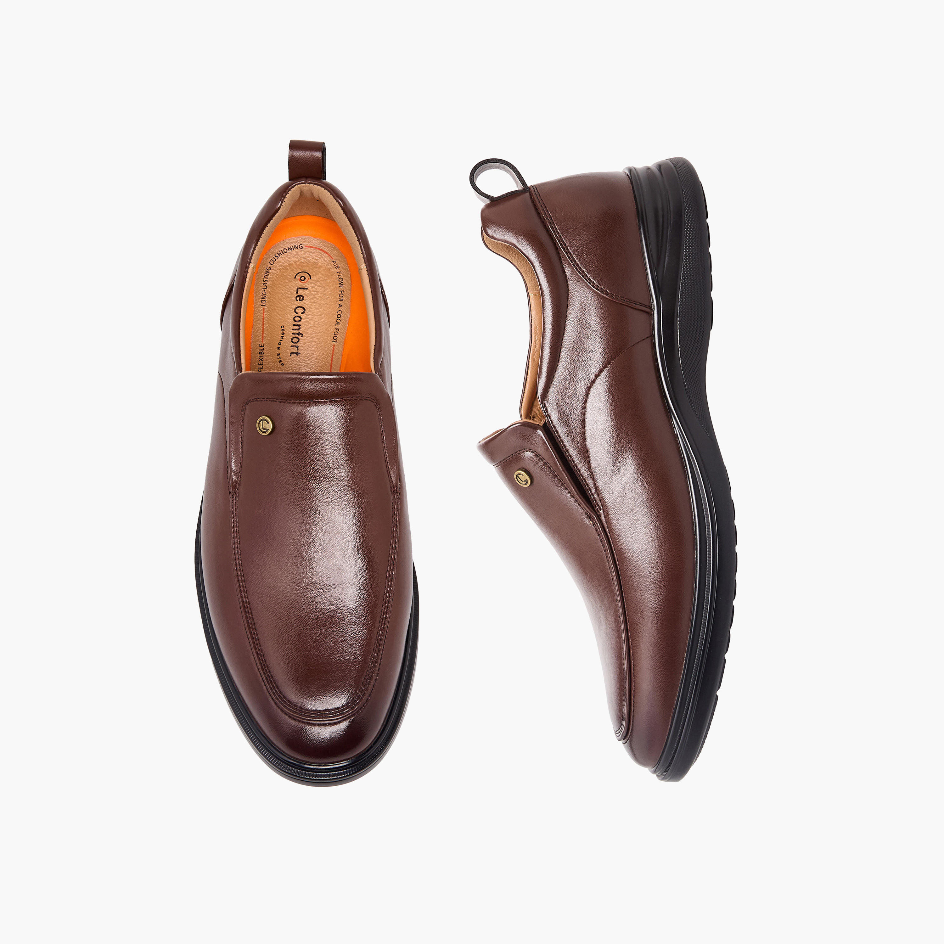 Le Confort Men Slip-On Loafers-men-shoes-formalshoes-image-1