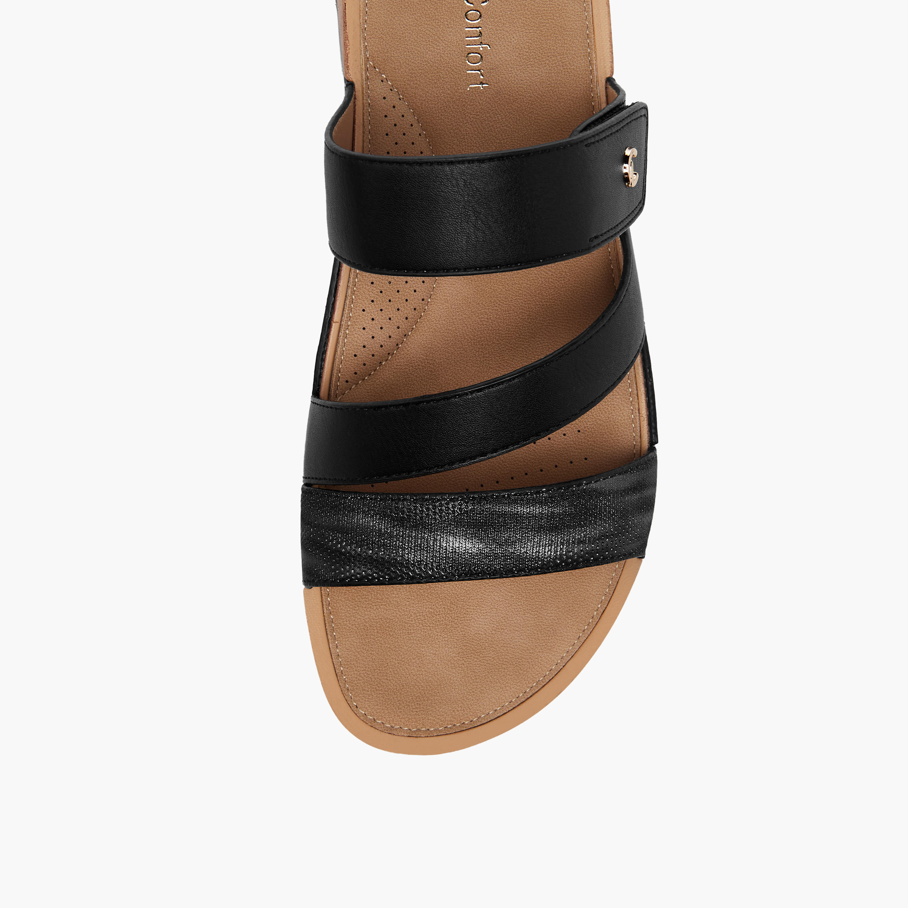 Le Confort Slip-On Comfort Sandals-women-shoes-sandals-heeled-image-4