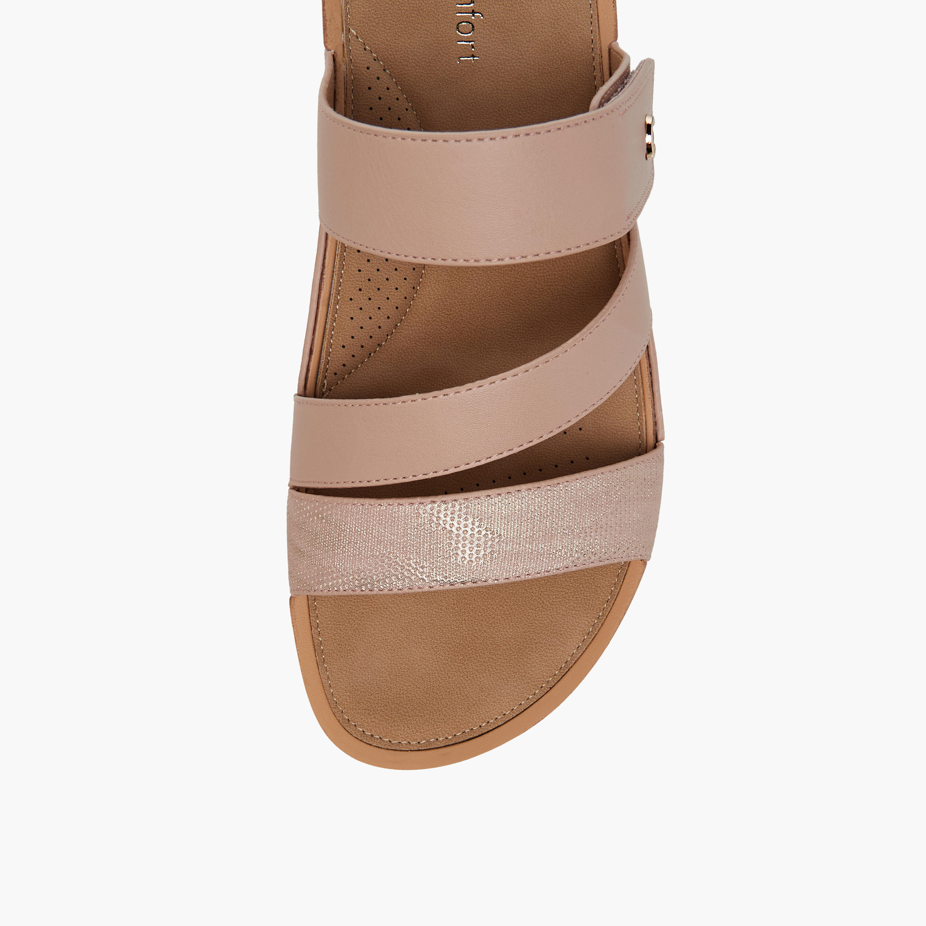 صندل مريح سهل الارتداء من لو كونفورت-women-shoes-sandals-heeled-image-4