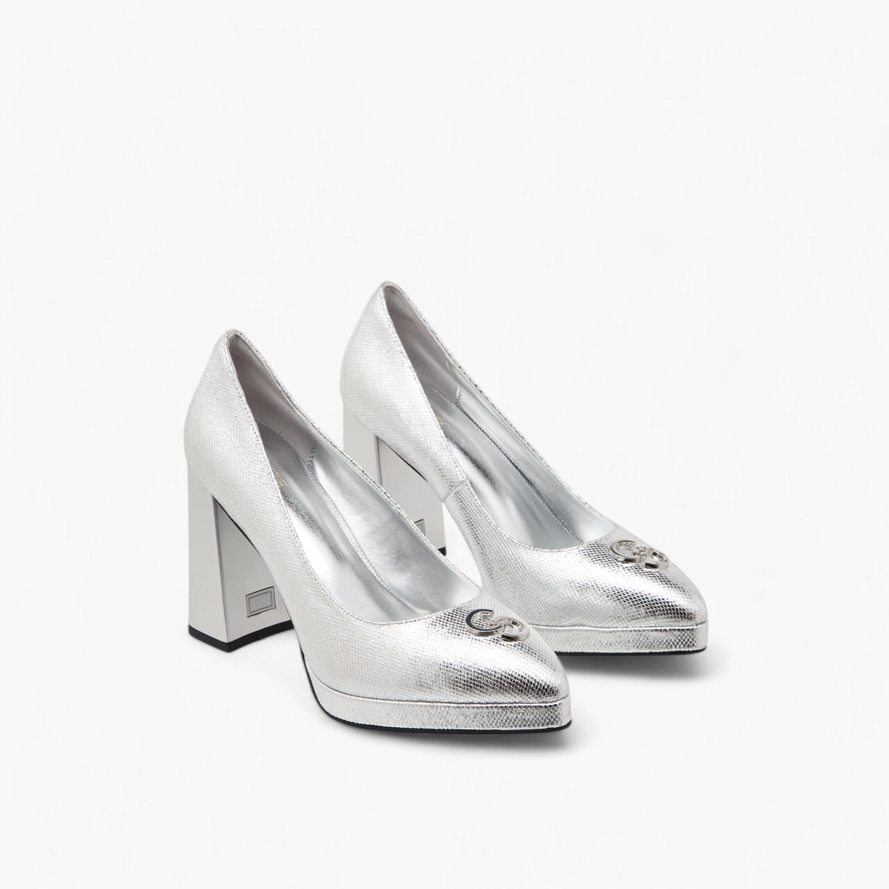 Celeste Women's Textured Slip-On Pumps with Platform Heels-women-shoes-sandals-heeled-image-1